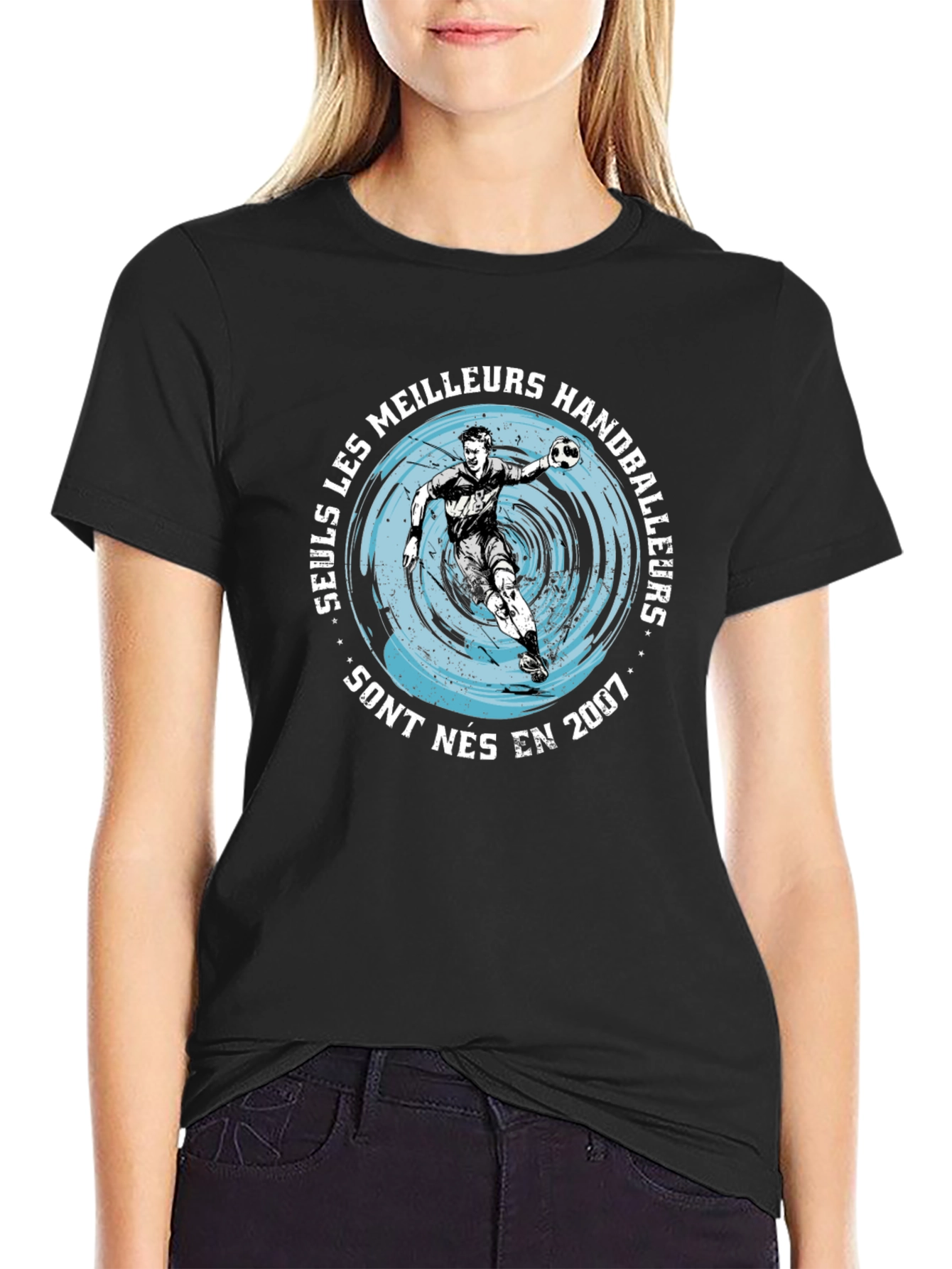 Handball Player Graphic T-Shirt - Limited Edition