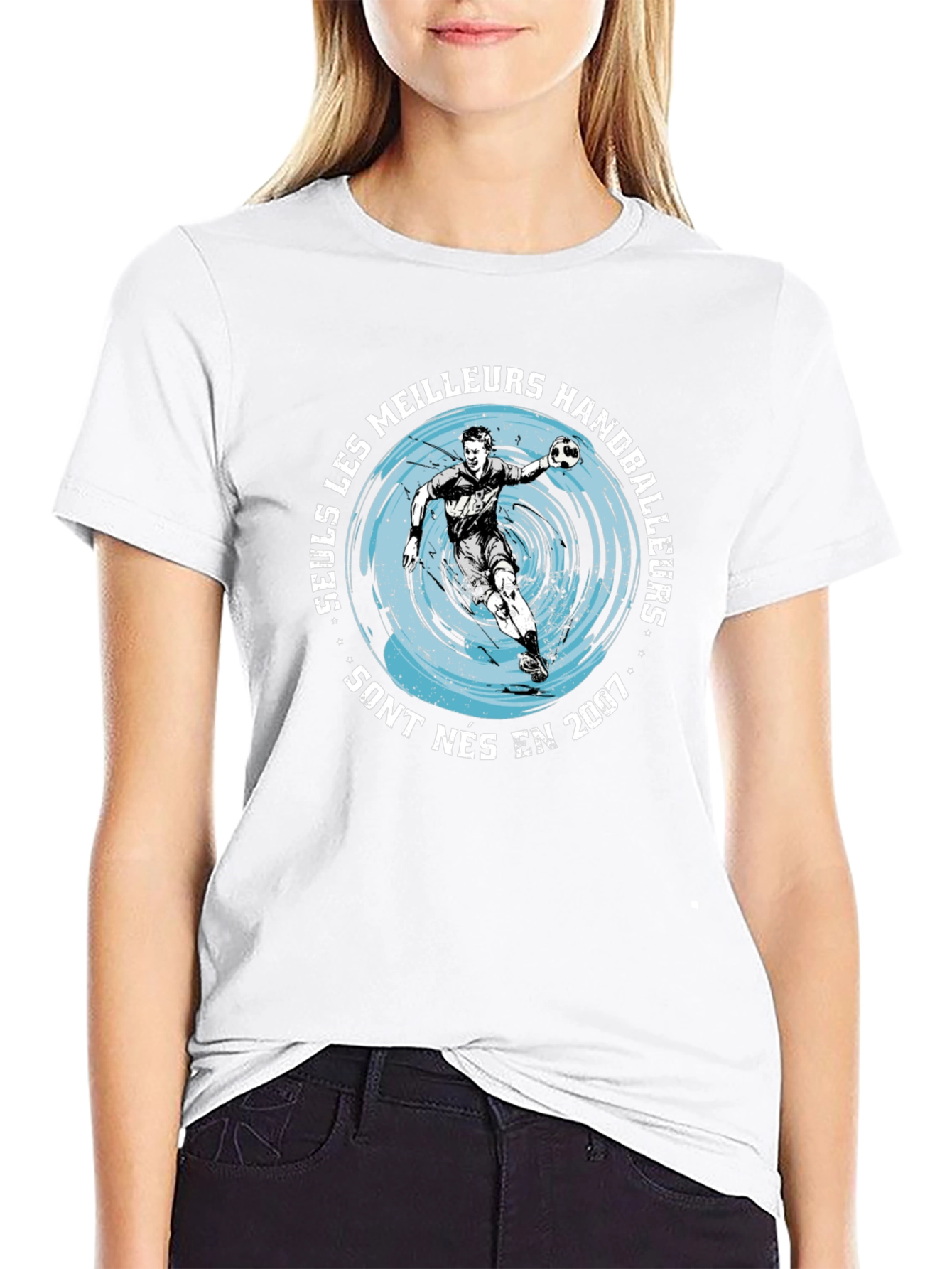 Handball Player Graphic T-Shirt - Limited Edition