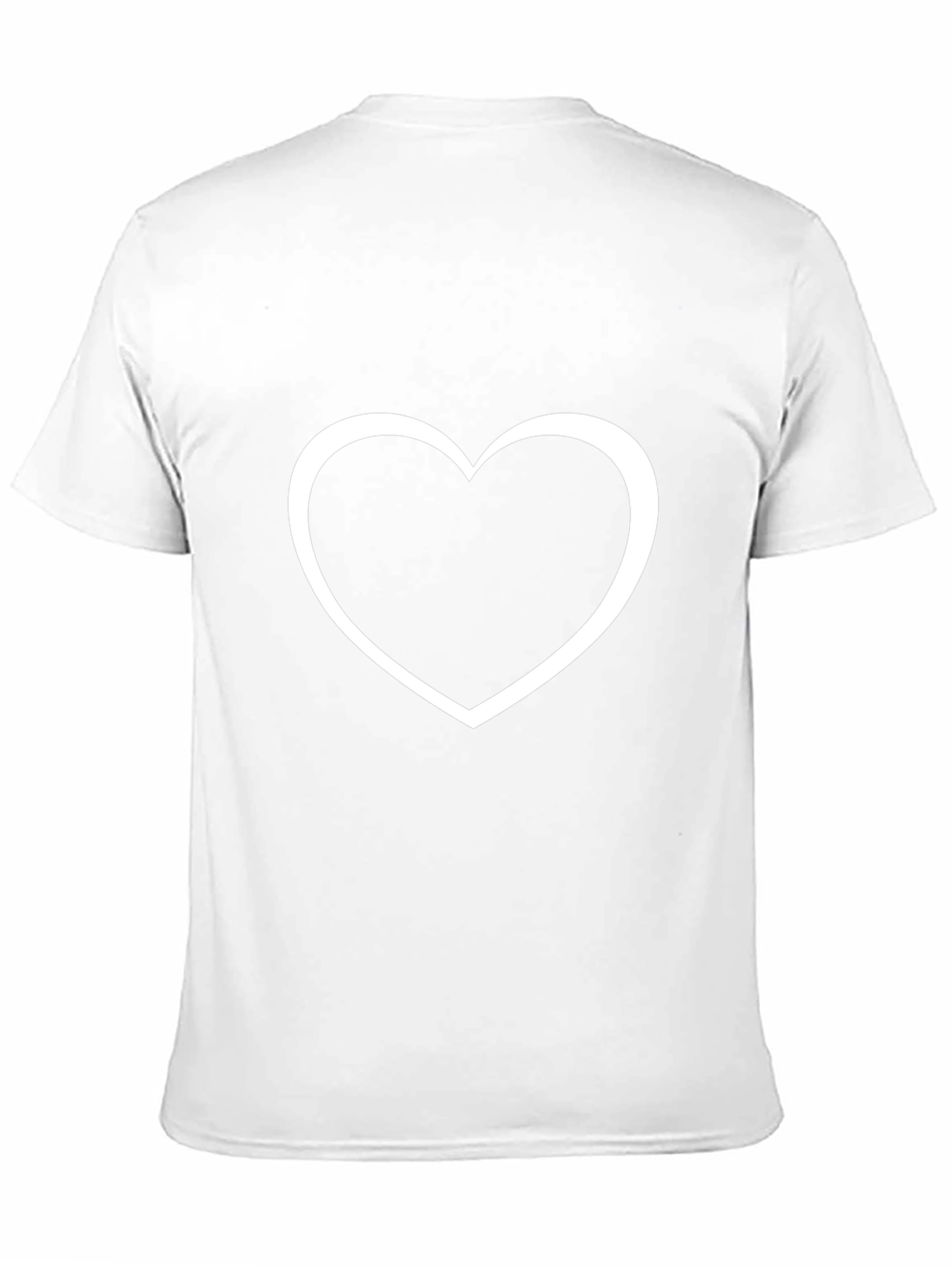 Heart Graphic Tee - Mens Black T-Shirt