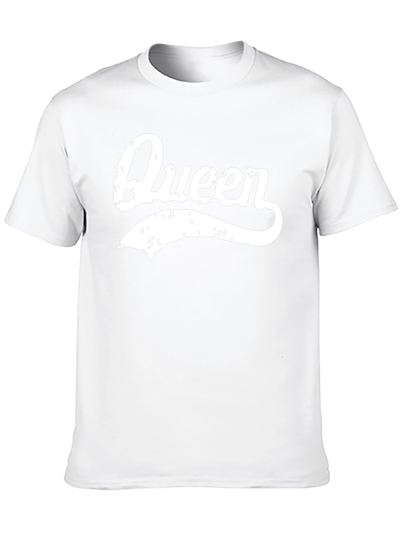 Queen Graphic Tee - Black Cotton T-Shirt