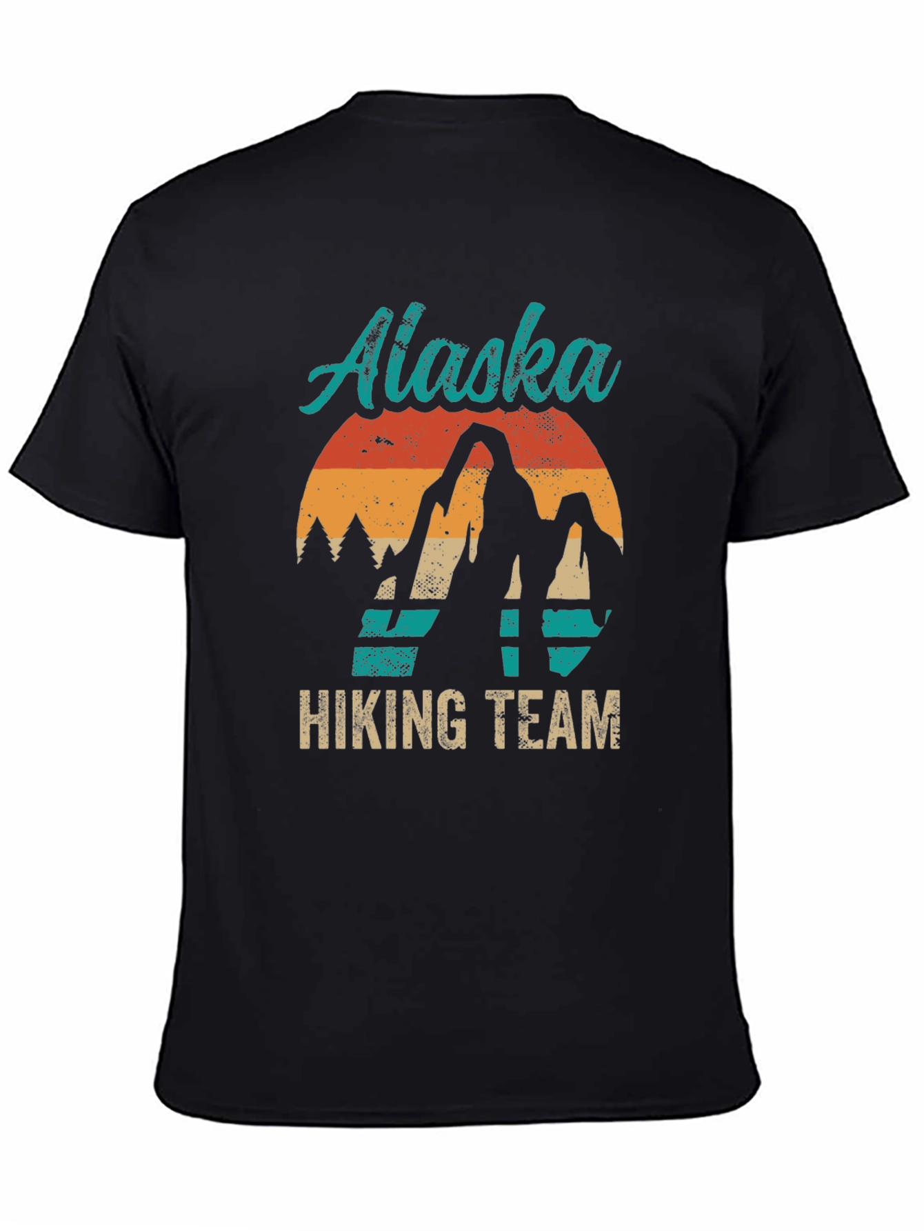 Alaska Hiking Team Graphic T-Shirt