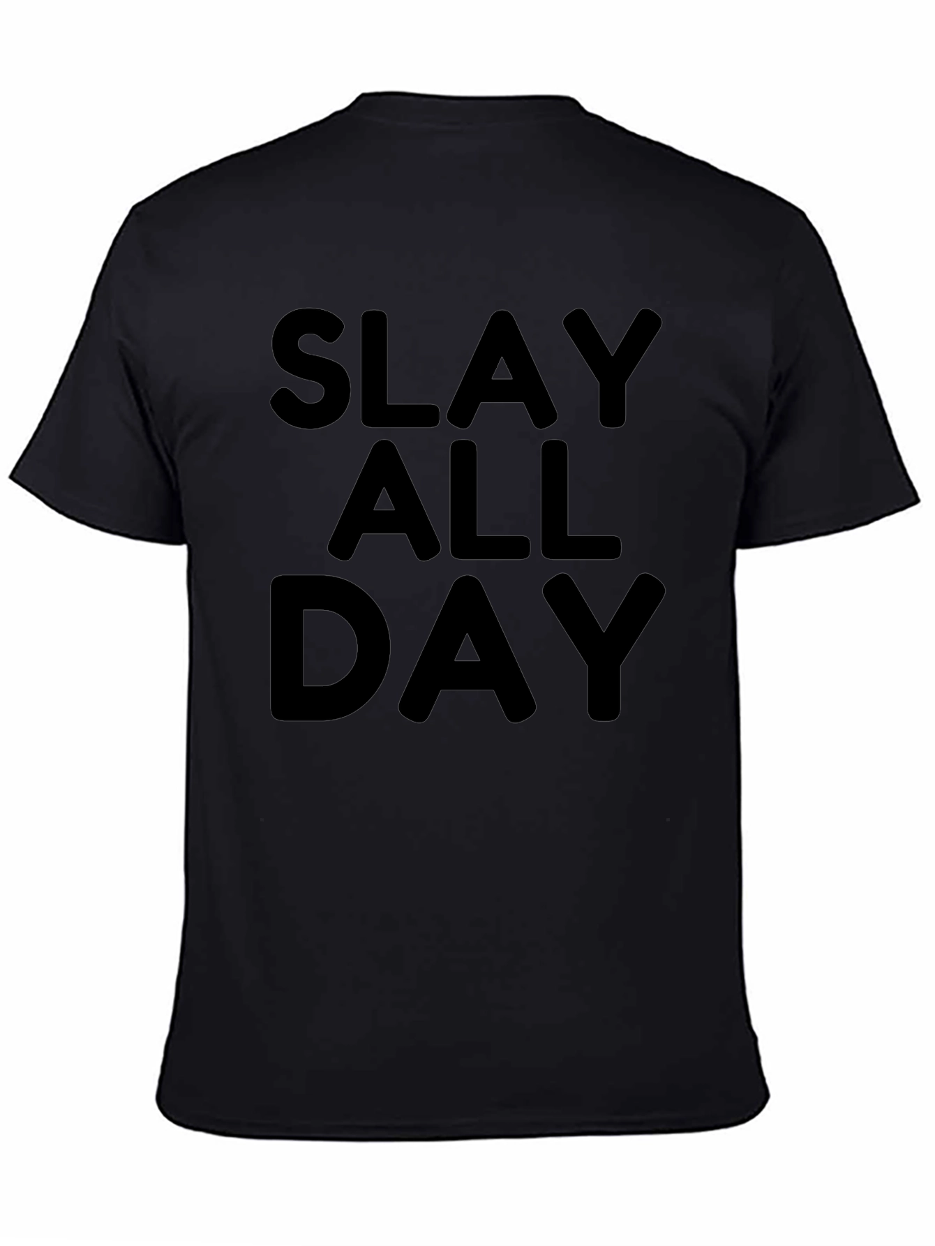 Slay All Day Black Graphic Tee
