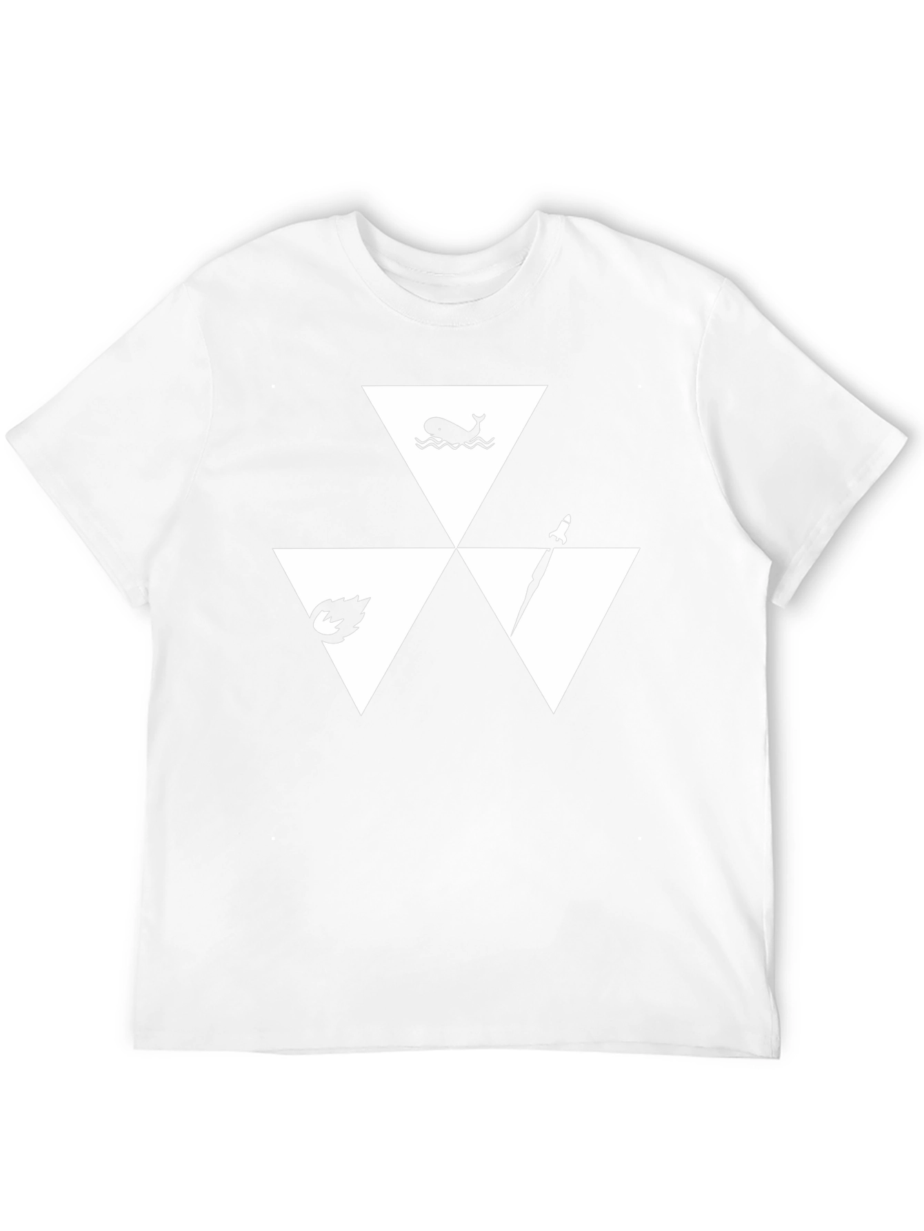 Triforce Elements T-Shirt - Black