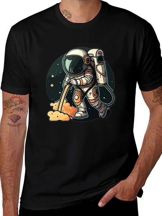 Astronauts Mess Crew Neck T-Shirt - Unique Space Tee