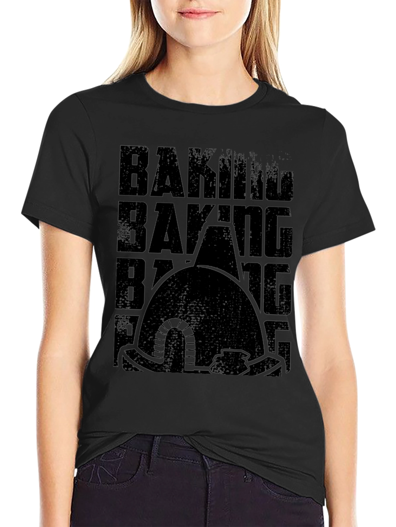 Baking Graphic T-Shirt - Oven Design Tee