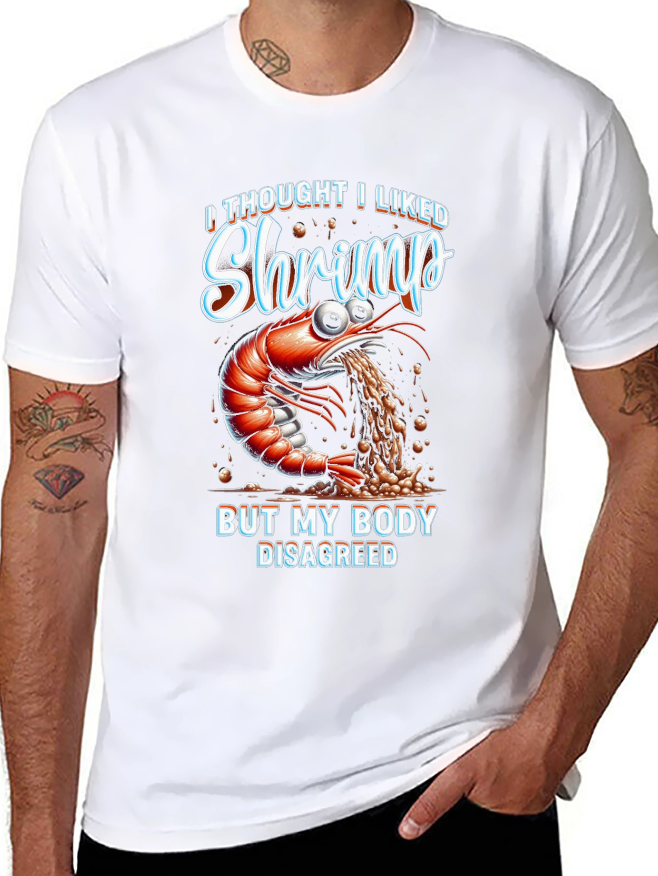 Funny Shrimp Allergy T-Shirt