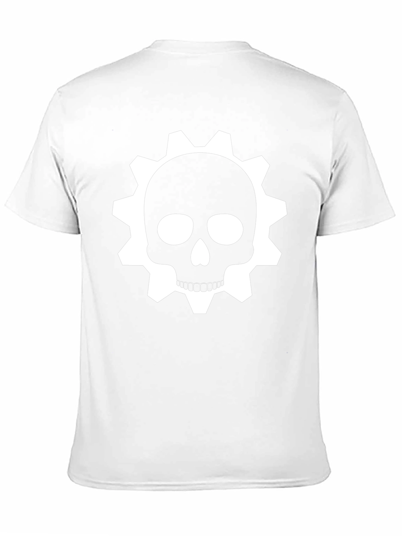 Gear Skull Graphic T-Shirt - Black