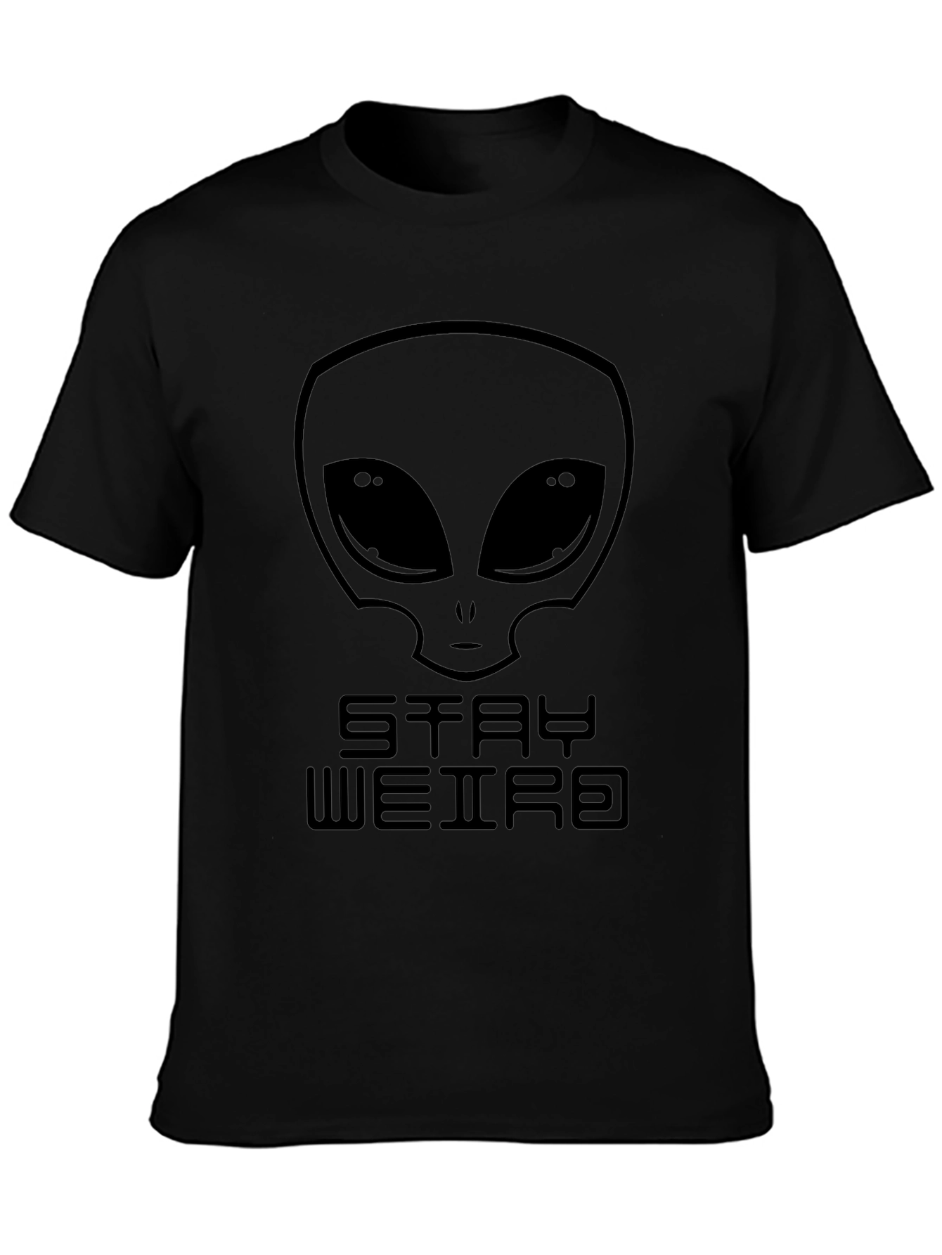 Stay Weird Alien Graphic T-Shirt