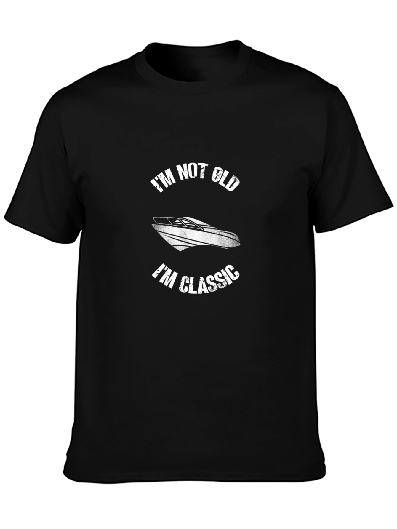 Im Not Old Im Classic Boat Graphic T-Shirt