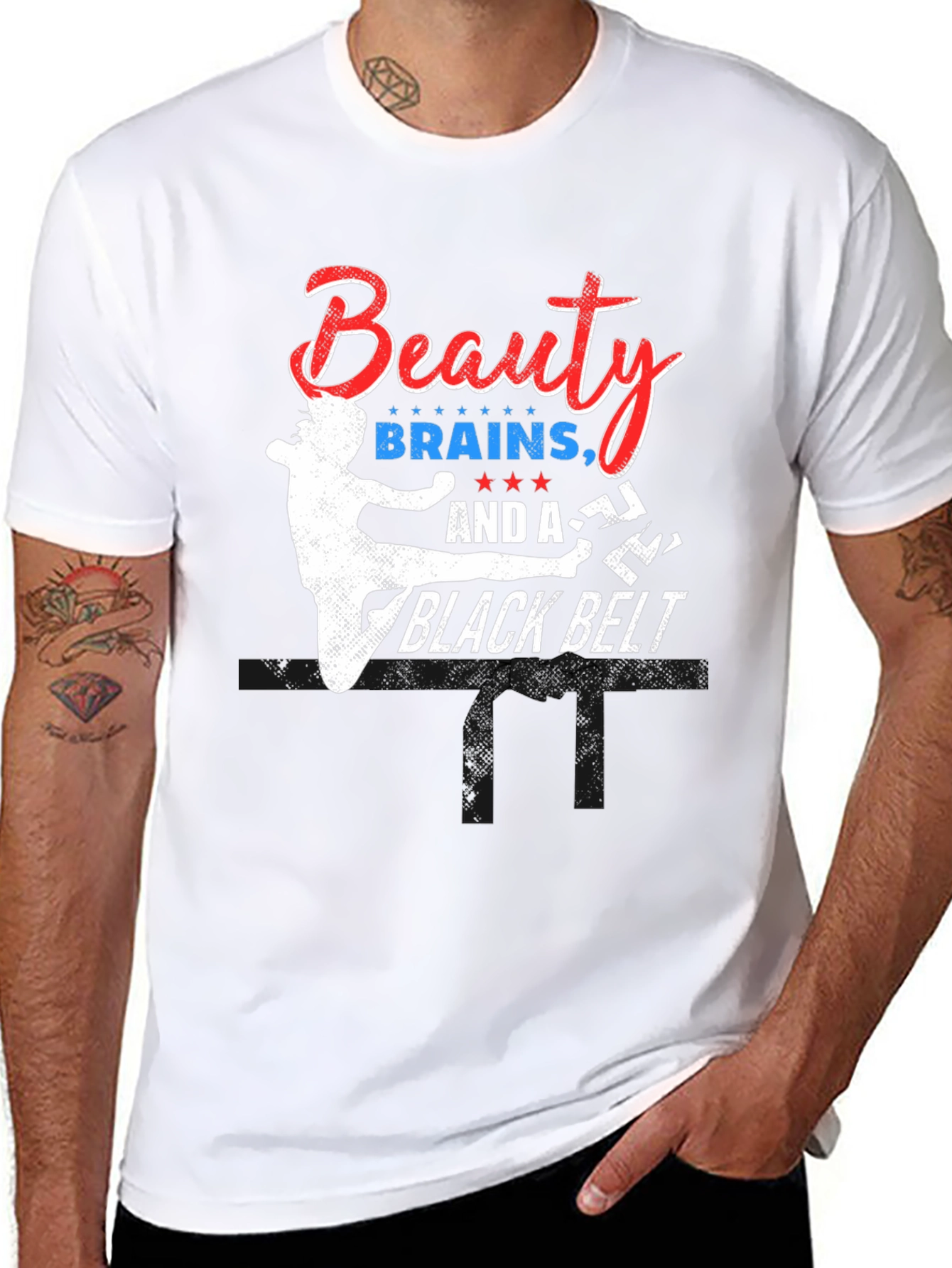 Beauty Brains & Black Belt T-Shirt