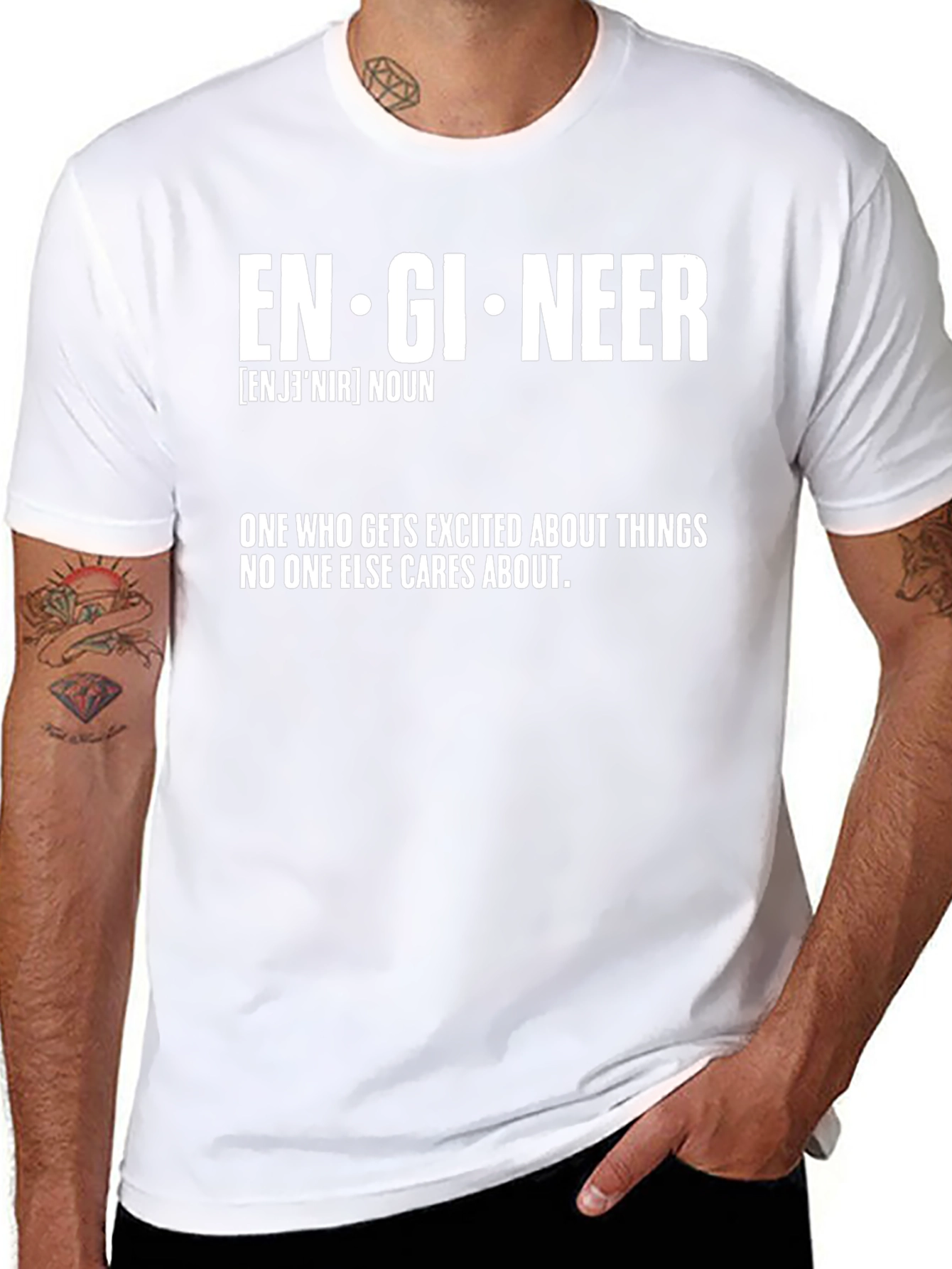 Engineer Definition T-Shirt - Funny Geek Tee