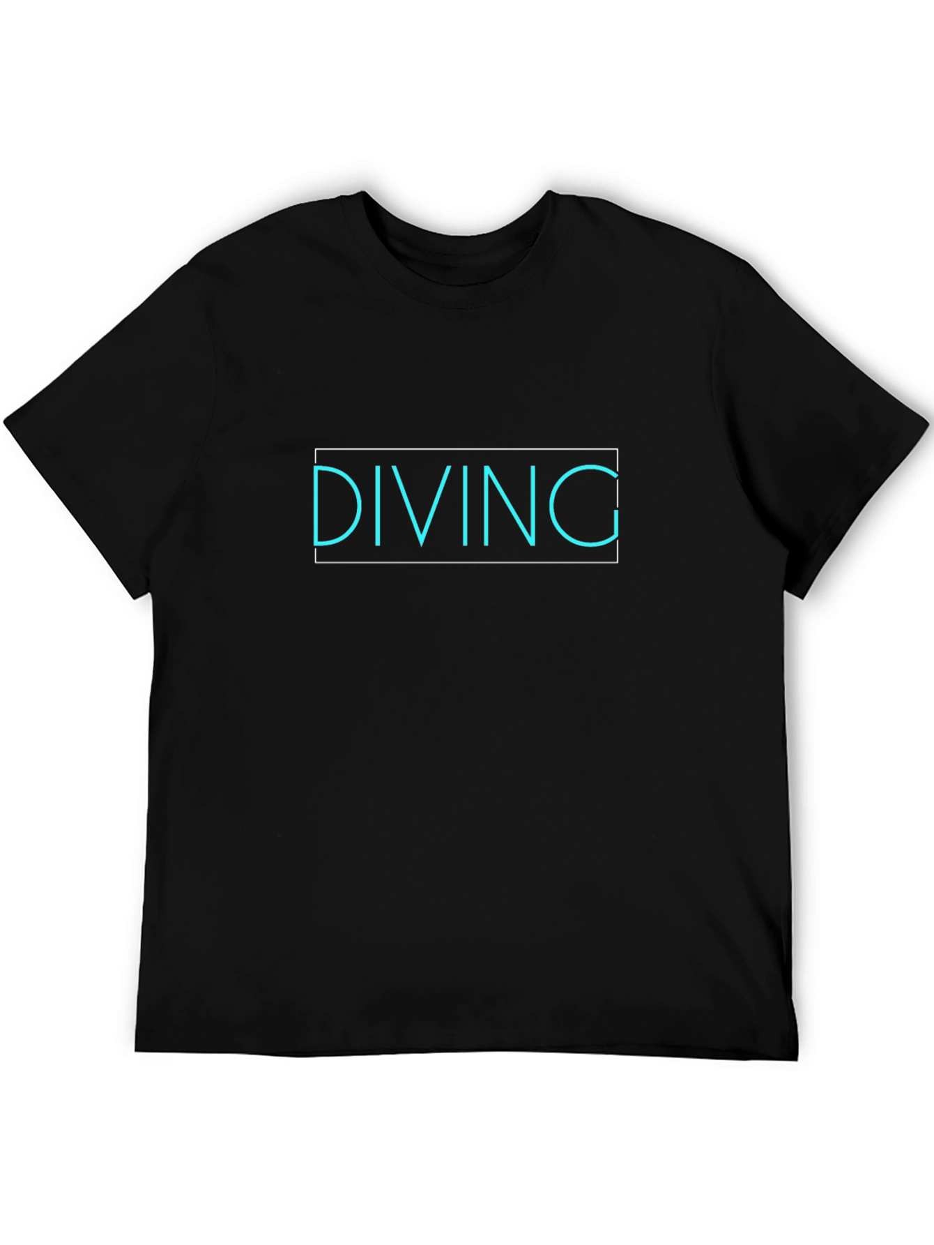 Diving Graphic T-Shirt - Premium Cotton