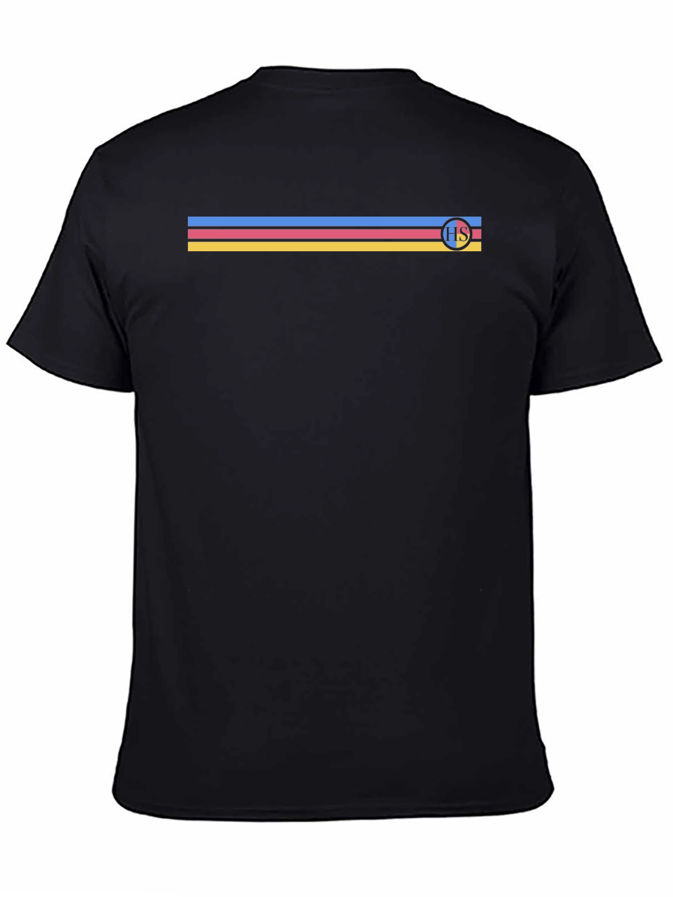 Retro Striped Graphic Tee