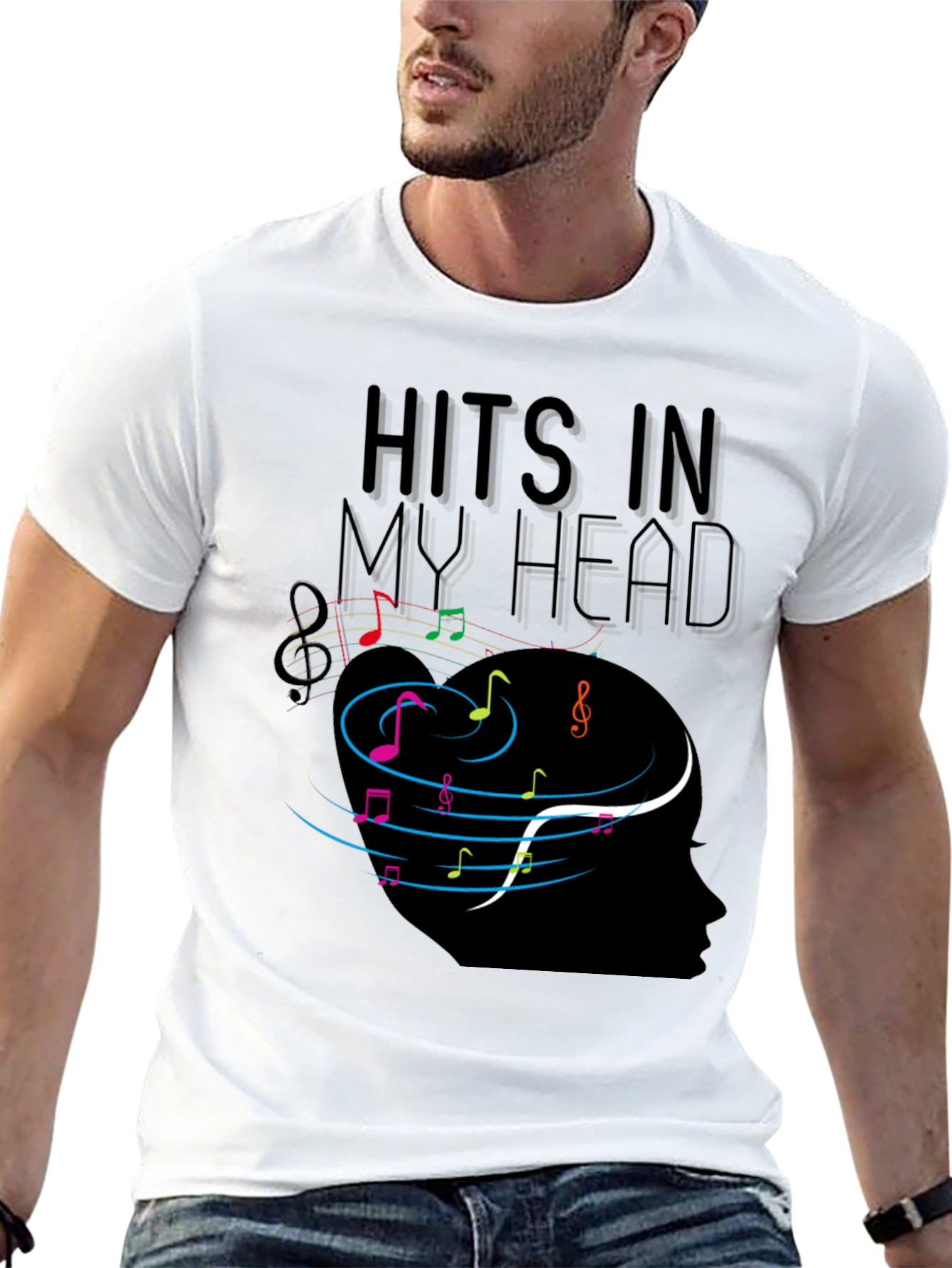 Hits in My Head Graphic T-Shirt