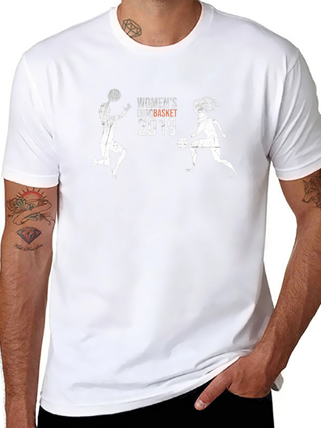Womens Eurobasket 2019 Graphic T-Shirt