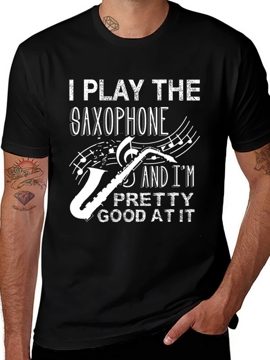 Saxophone Player T-Shirt - Music Lover Tee