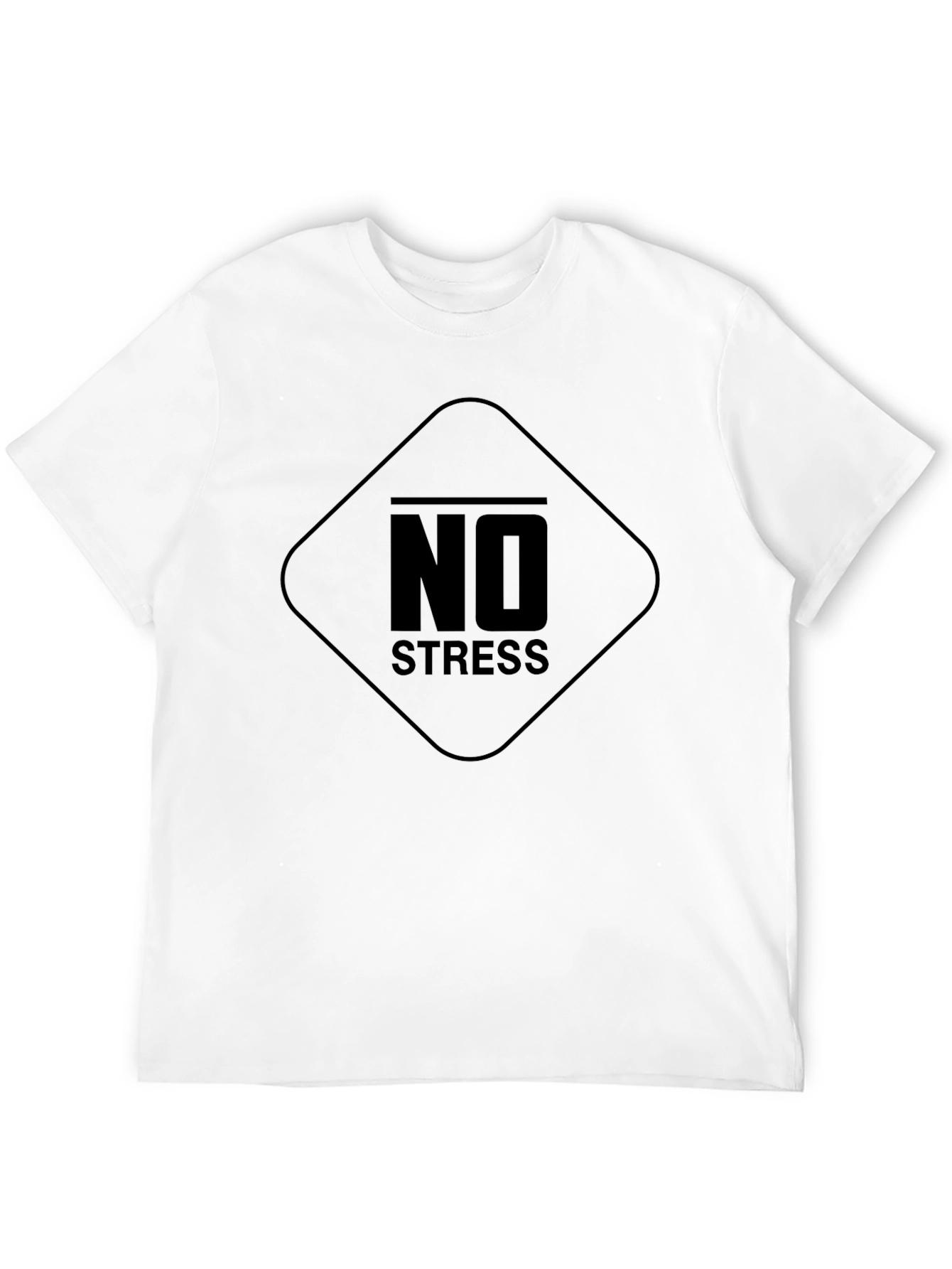 No Stress Graphic Tee - Relaxed Fit