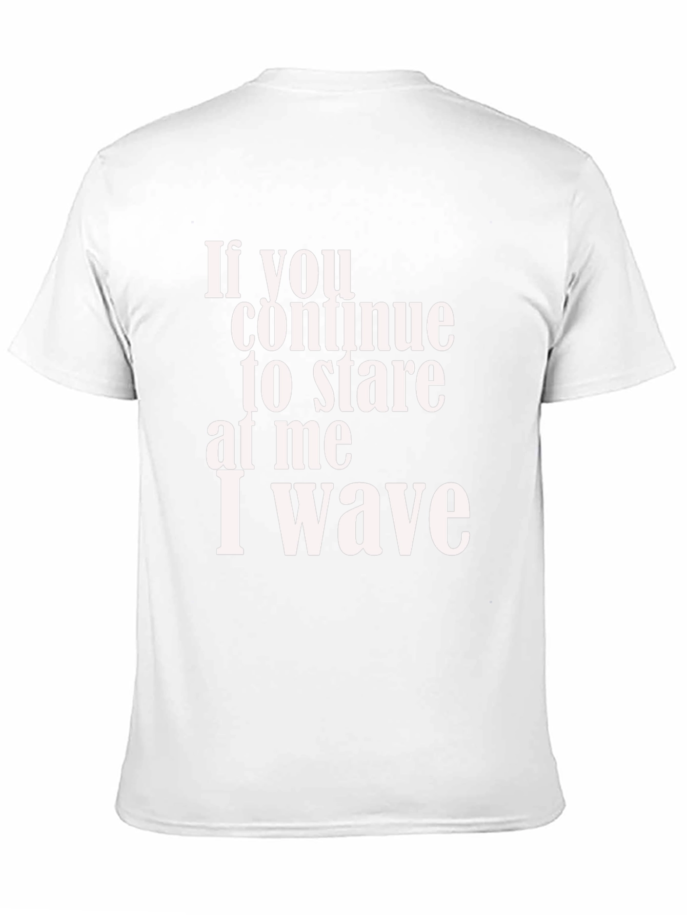 Funny I Wave Graphic T-Shirt
