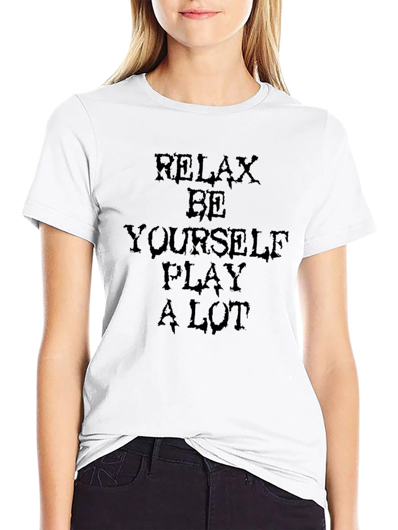 Relax Be Yourself Graphic T-Shirt
