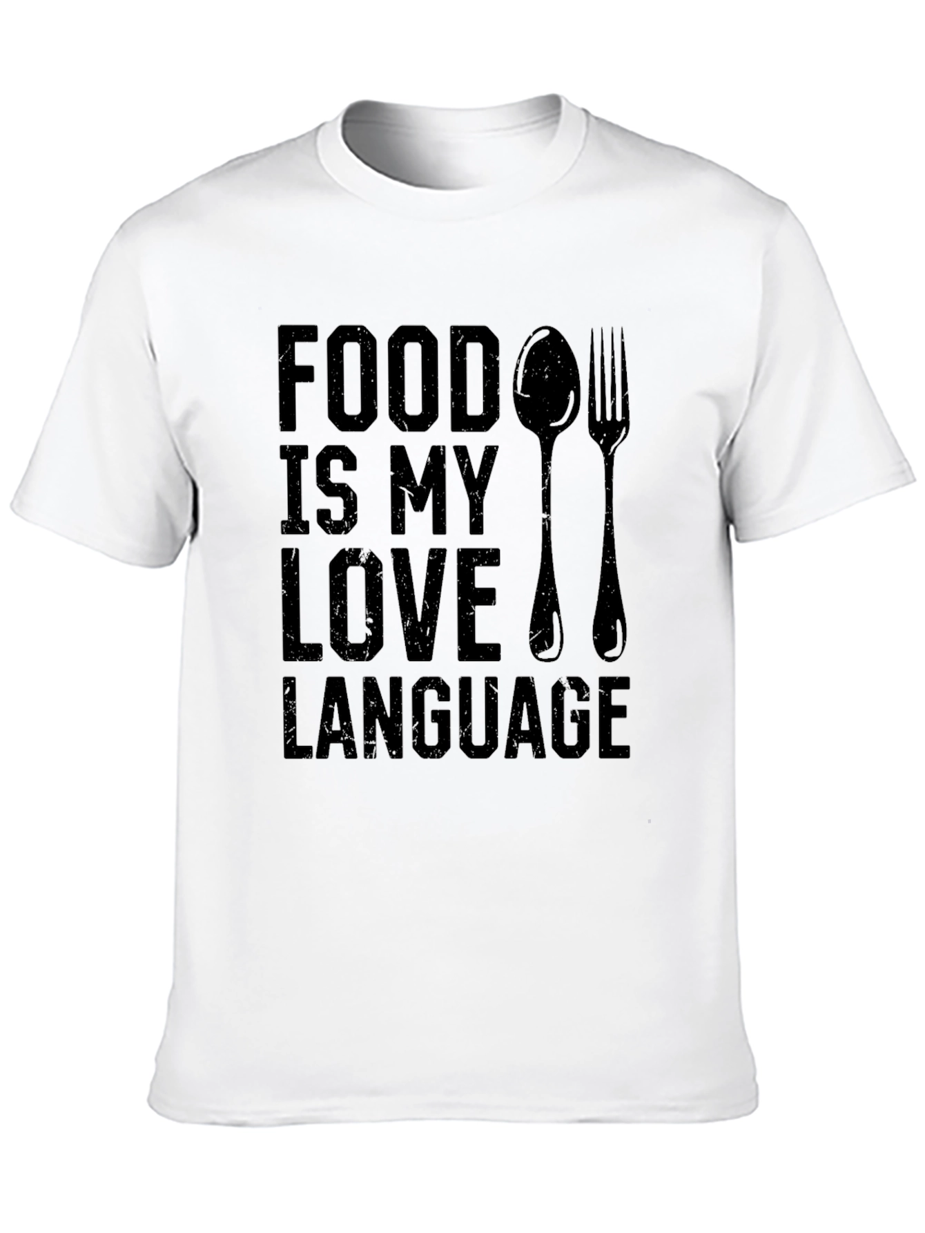 Food is My Love Language Graphic T-Shirt