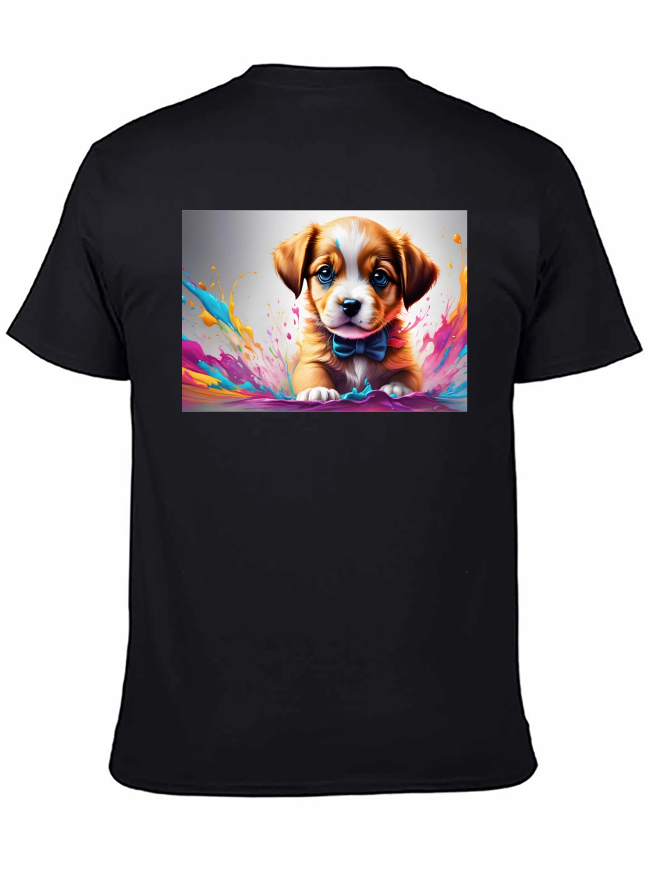 Cute Puppy Art T-Shirt - Stylish Graphic Tee