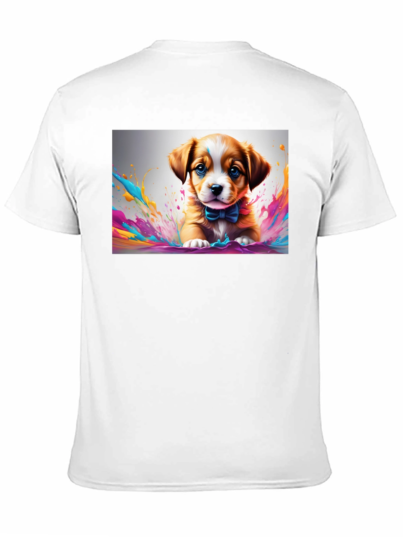 Cute Puppy Art T-Shirt - Stylish Graphic Tee