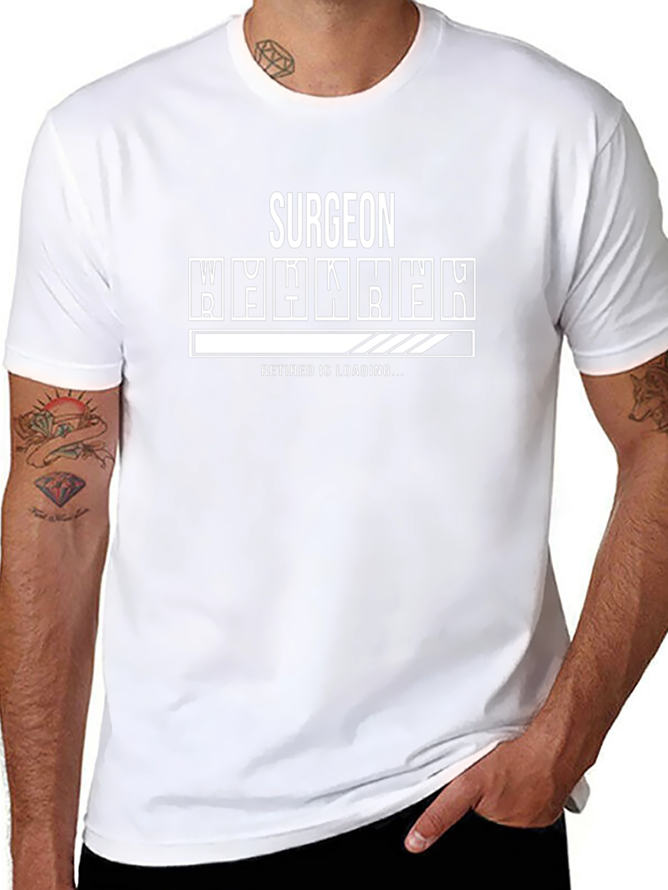 Surgeon Retirement Loading Funny Graphic T-Shirt