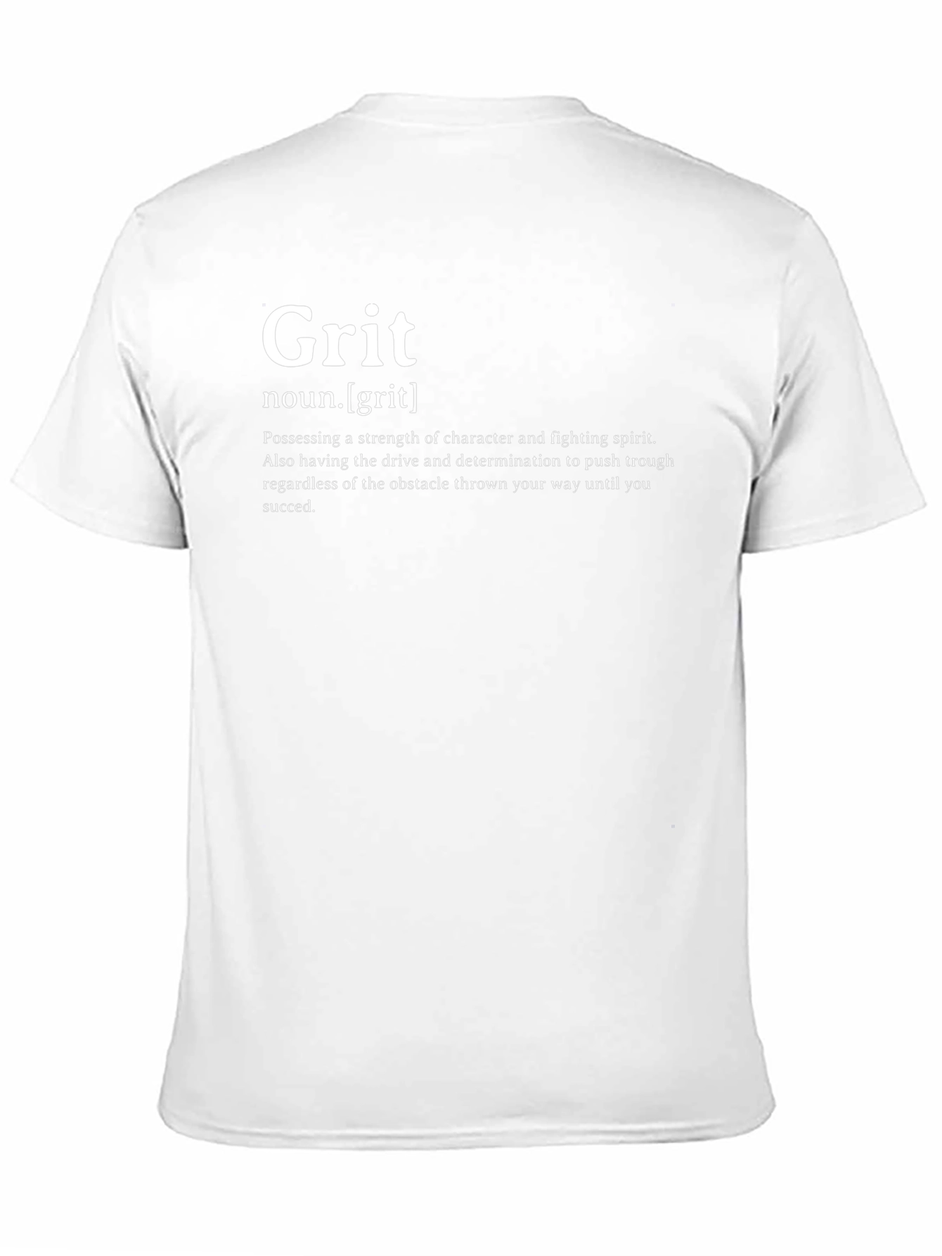 Grit Definition Black T-Shirt