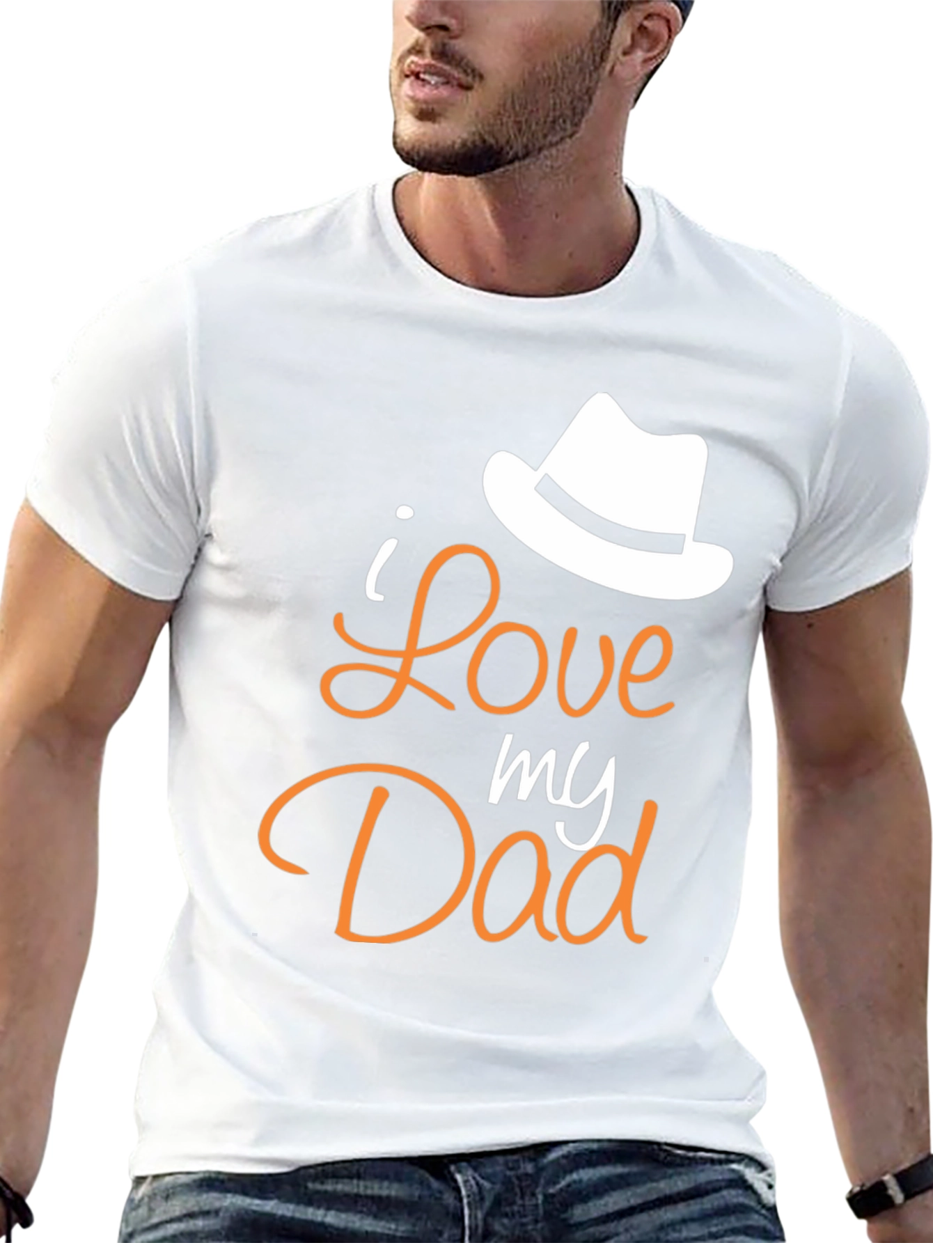 I Love My Dad T-Shirt - Fathers Day Gift