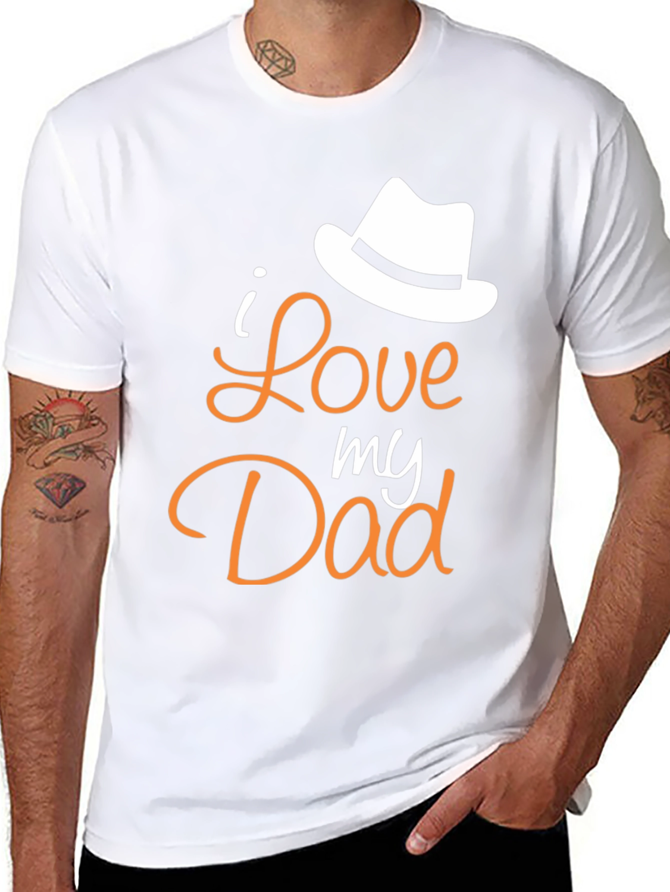 I Love My Dad T-Shirt - Fathers Day Gift