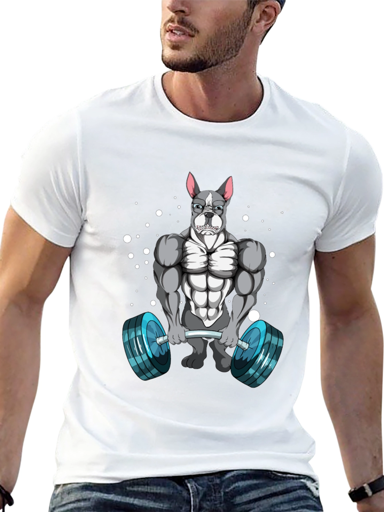 Muscle Dog Gym T-Shirt
