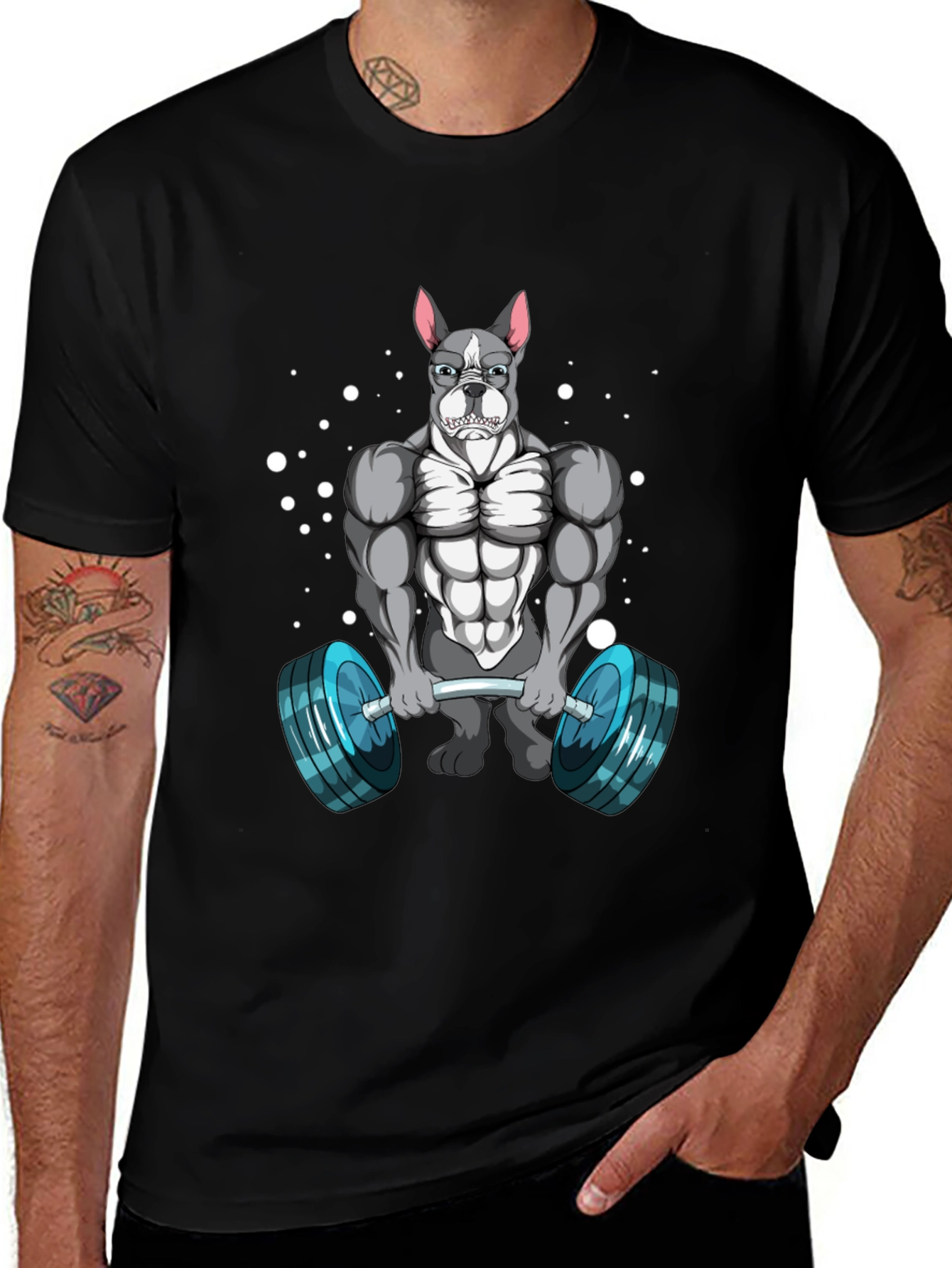 Muscle Dog Gym T-Shirt