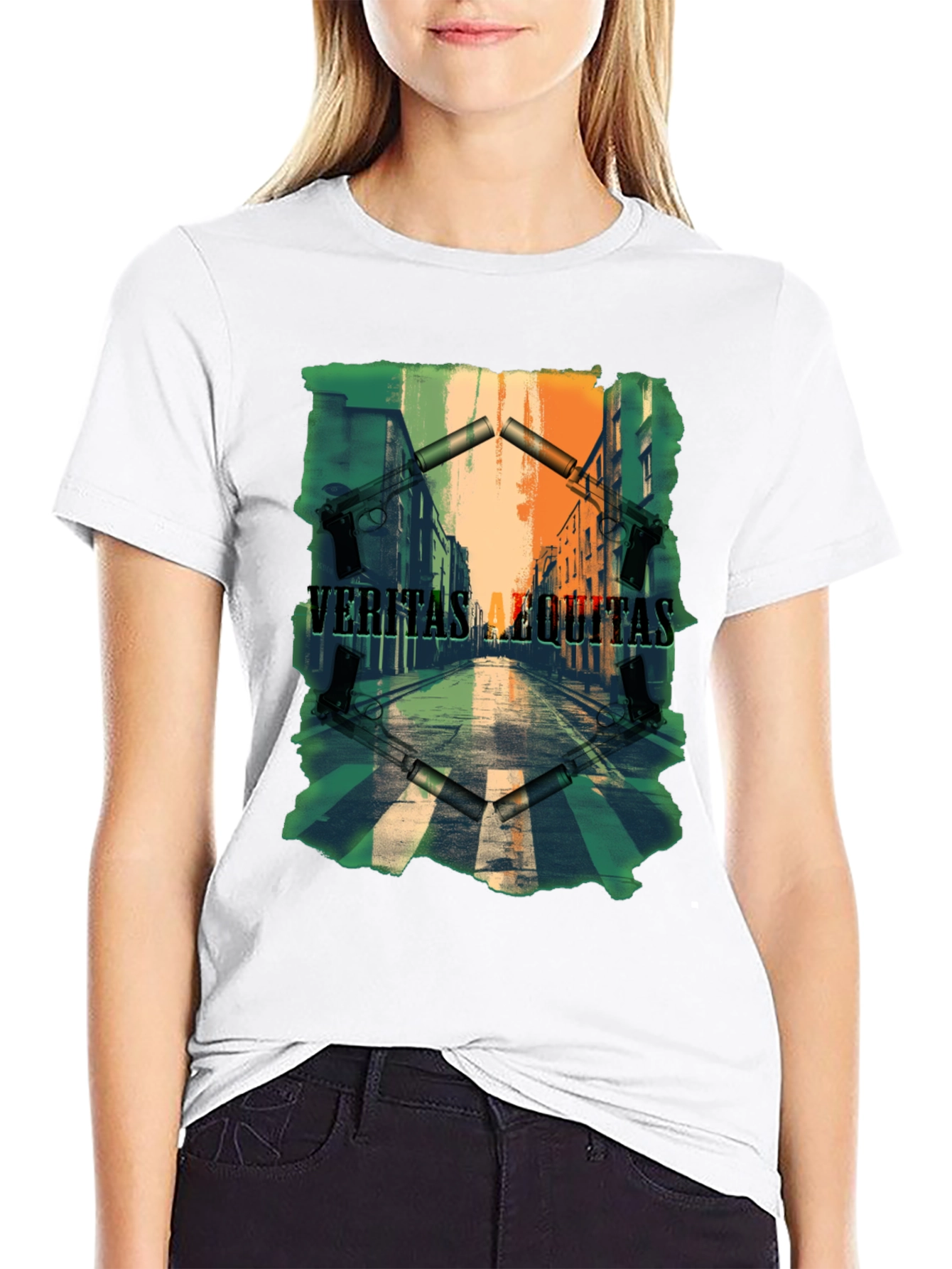 Veritas Aequitas Ireland T-Shirt