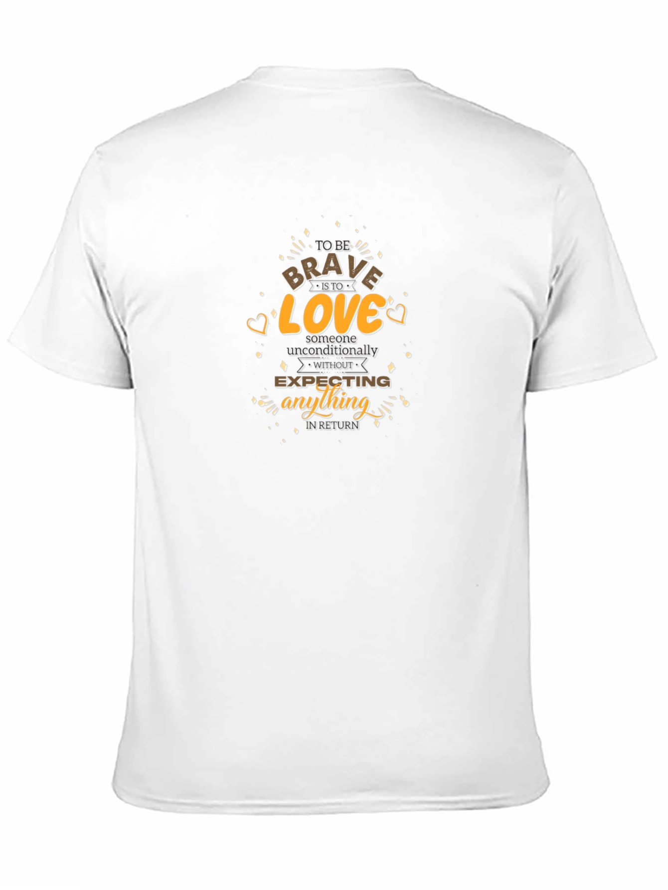 Brave to Love Graphic Tee - Inspirational Black T-Shirt