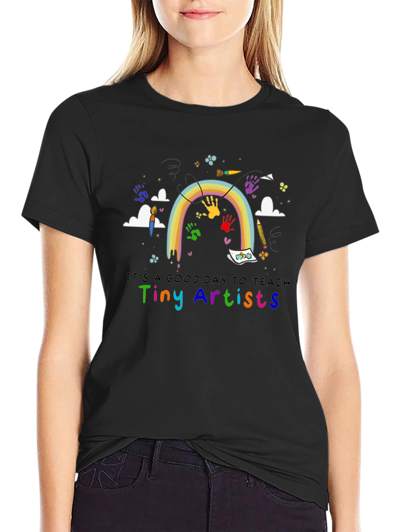 Teach Tiny Artists T-Shirt