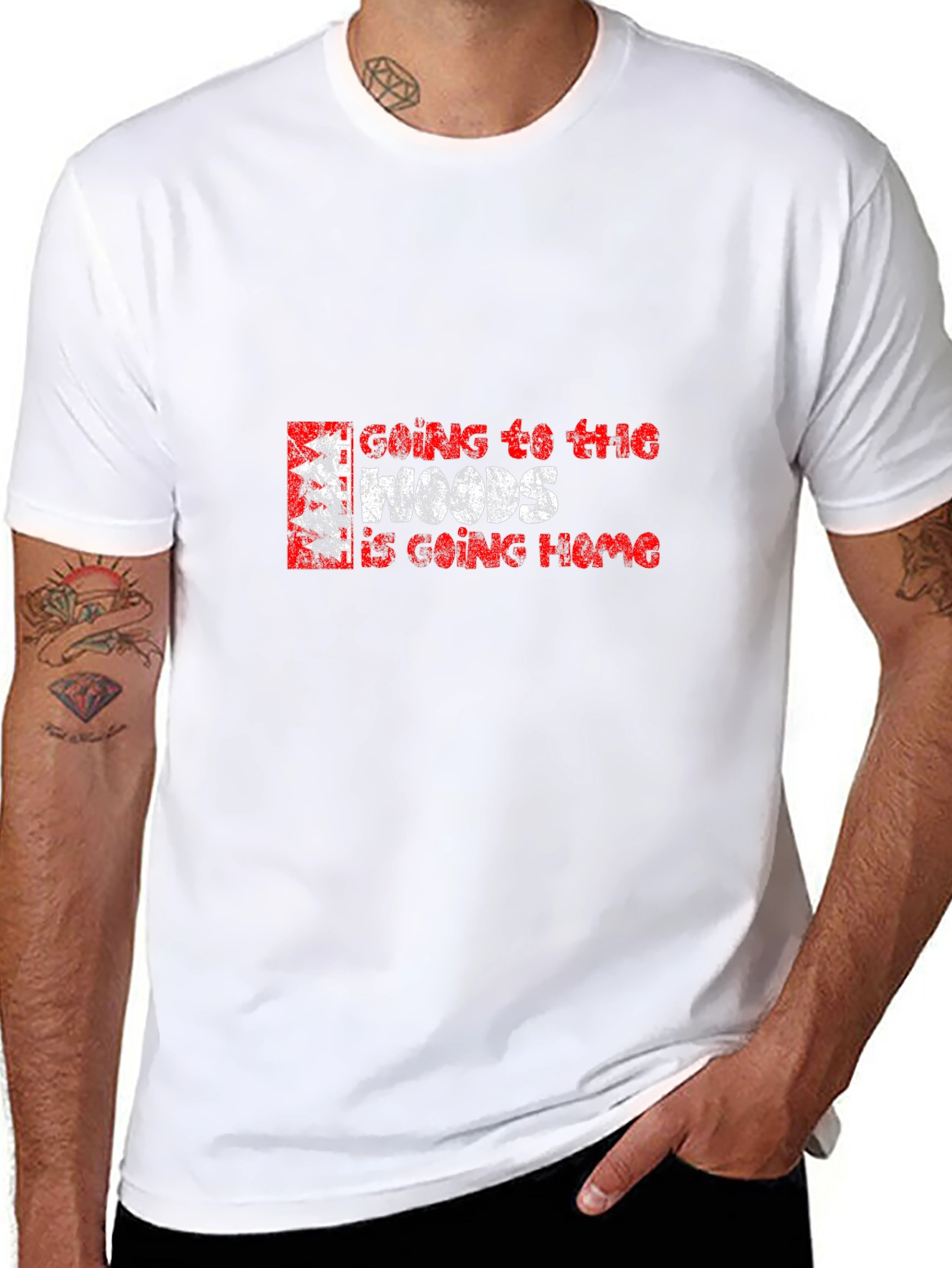 Going to the Woods Graphic T-Shirt