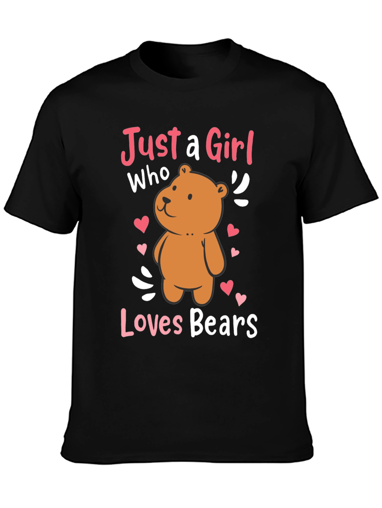 Just a Girl Who Loves Bears T-Shirt
