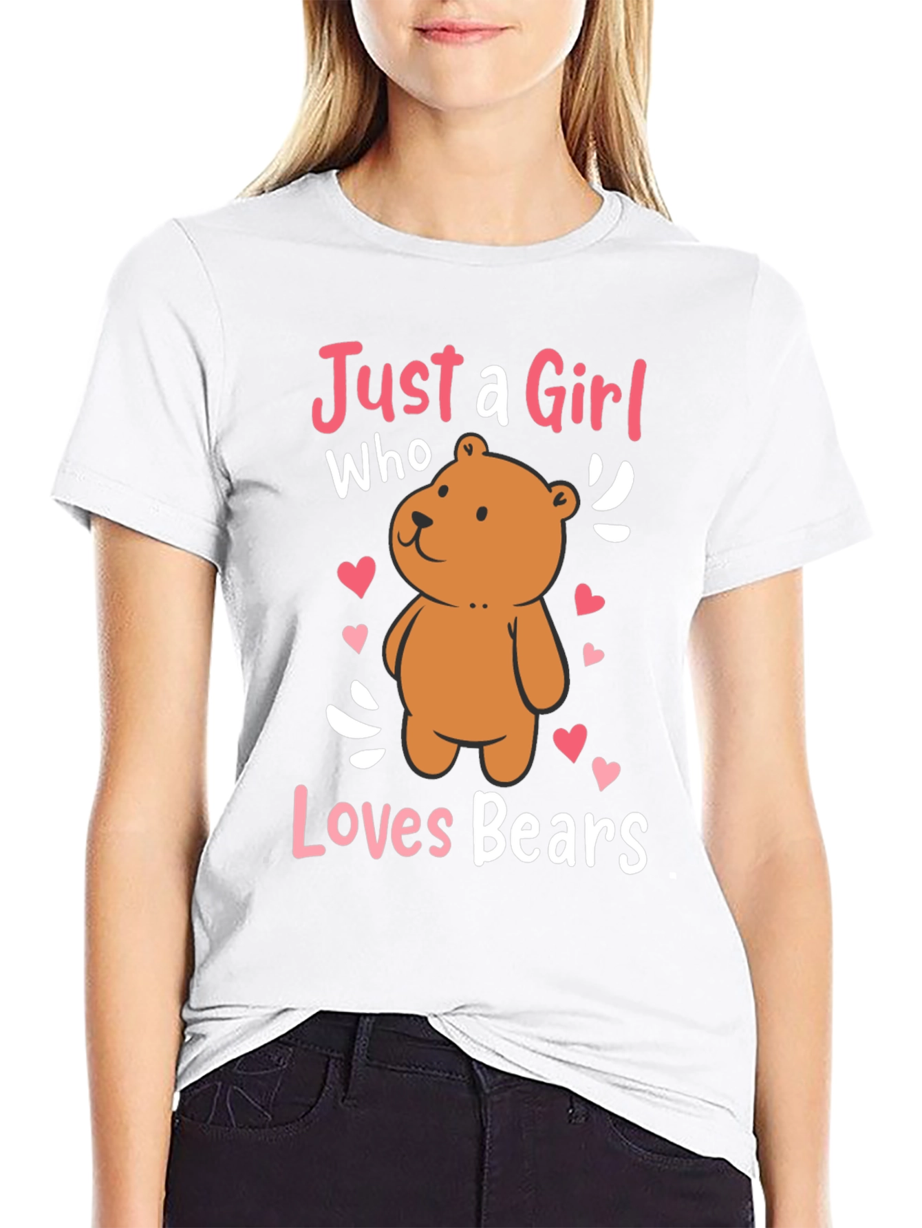 Just a Girl Who Loves Bears T-Shirt