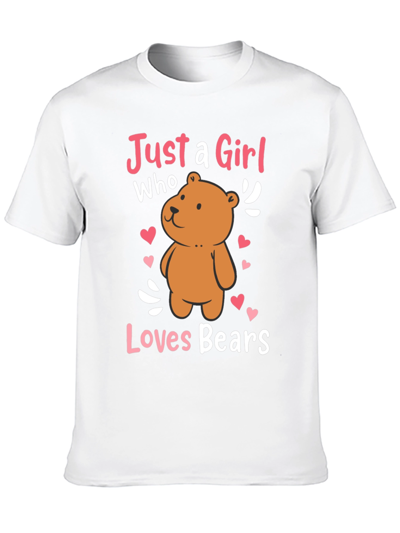 Just a Girl Who Loves Bears T-Shirt