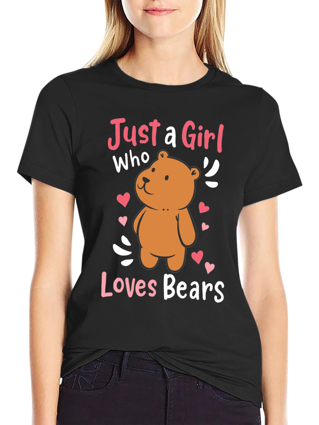 Just a Girl Who Loves Bears T-Shirt