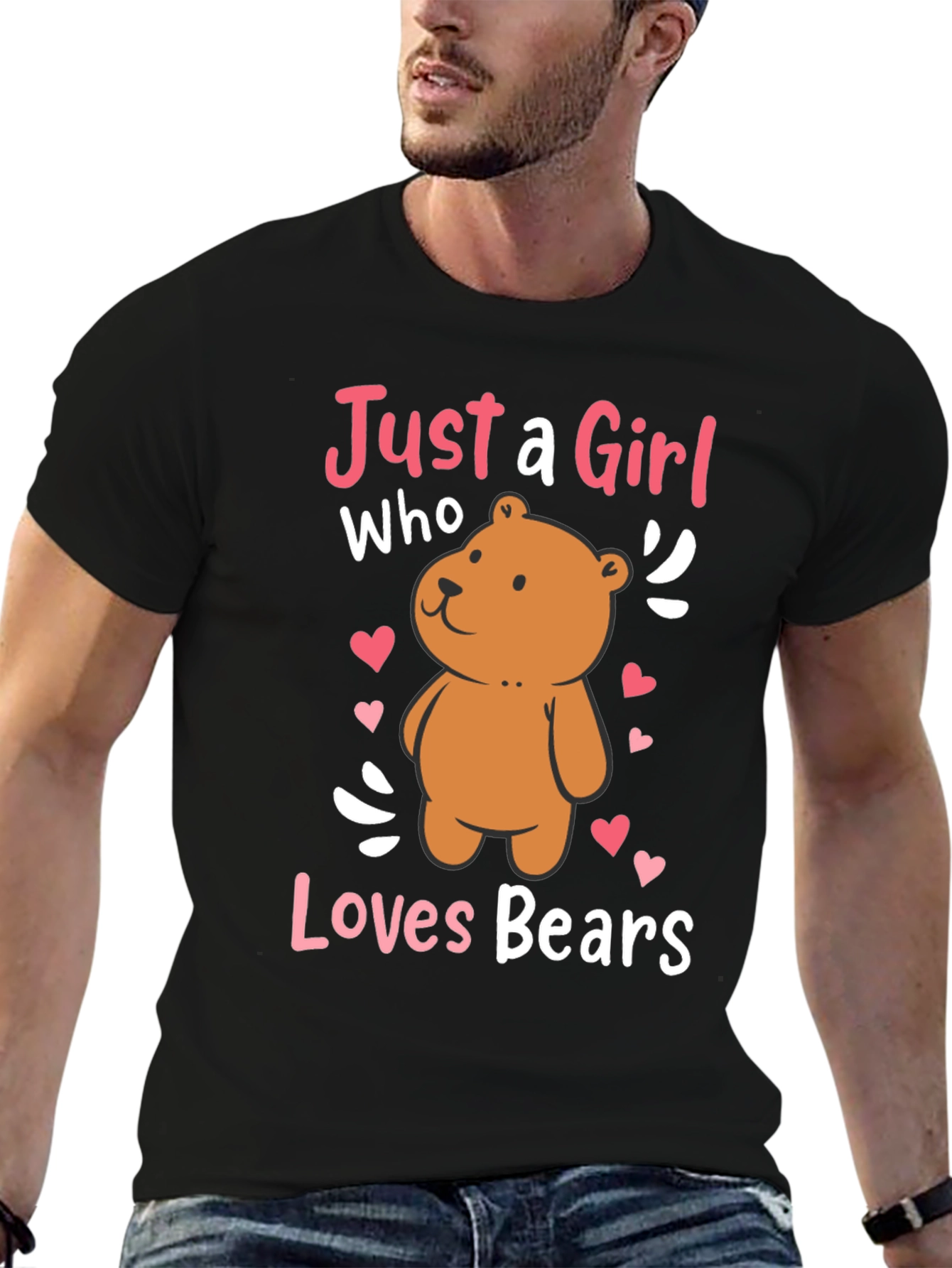 Just a Girl Who Loves Bears T-Shirt
