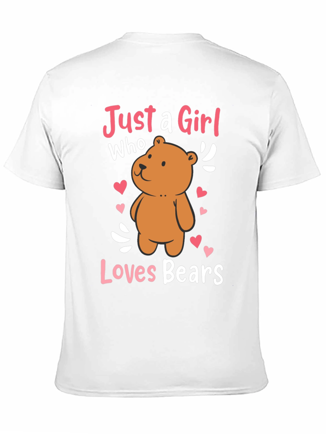 Just a Girl Who Loves Bears T-Shirt