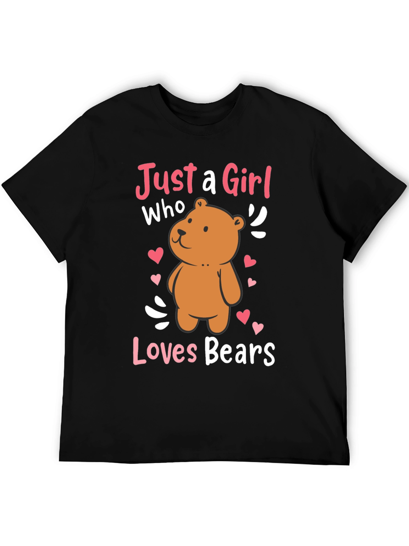 Just a Girl Who Loves Bears T-Shirt