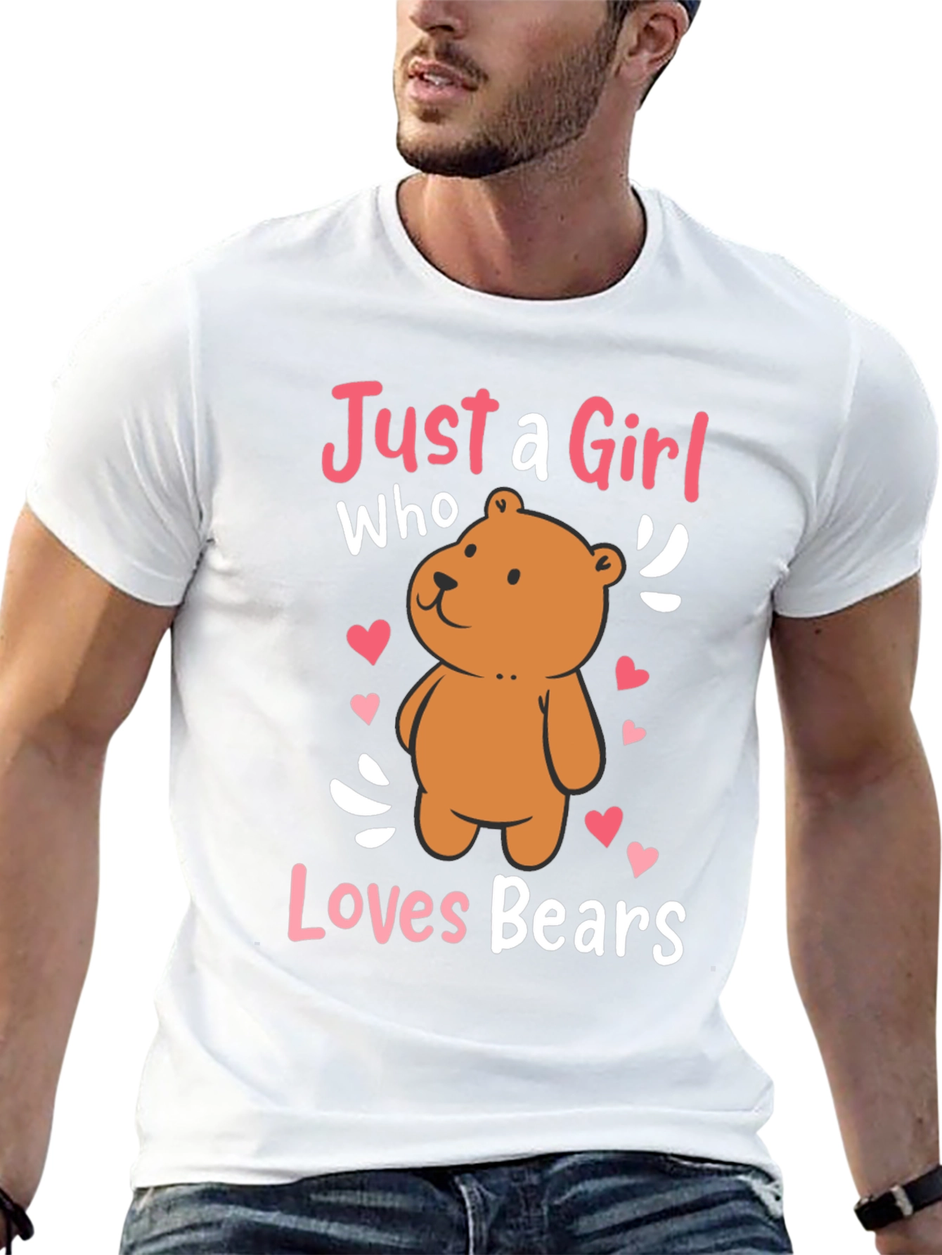 Just a Girl Who Loves Bears T-Shirt