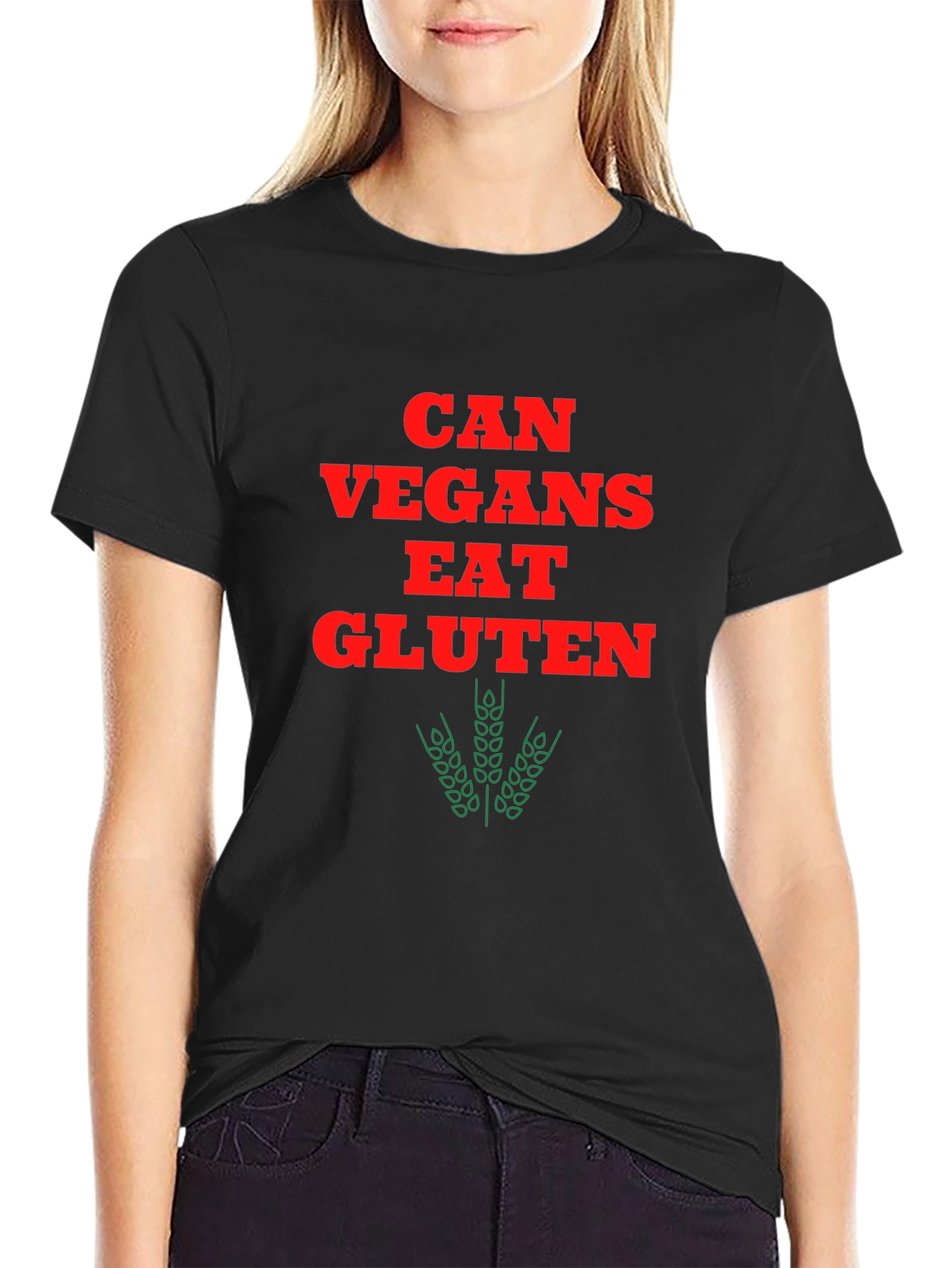 Can Vegans Eat Gluten? Graphic T-Shirt