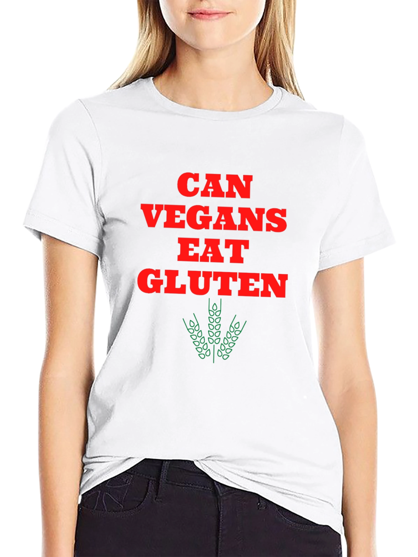 Can Vegans Eat Gluten? Graphic T-Shirt