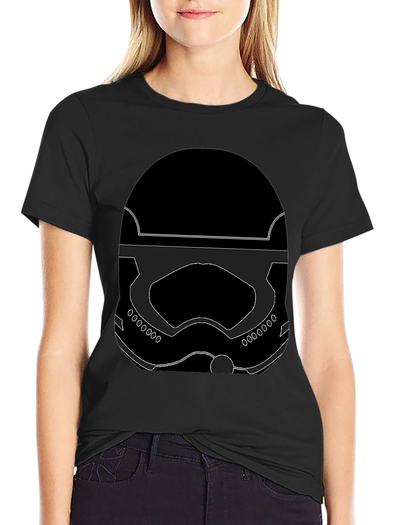Star Wars Stormtrooper Helmet Graphic T-Shirt