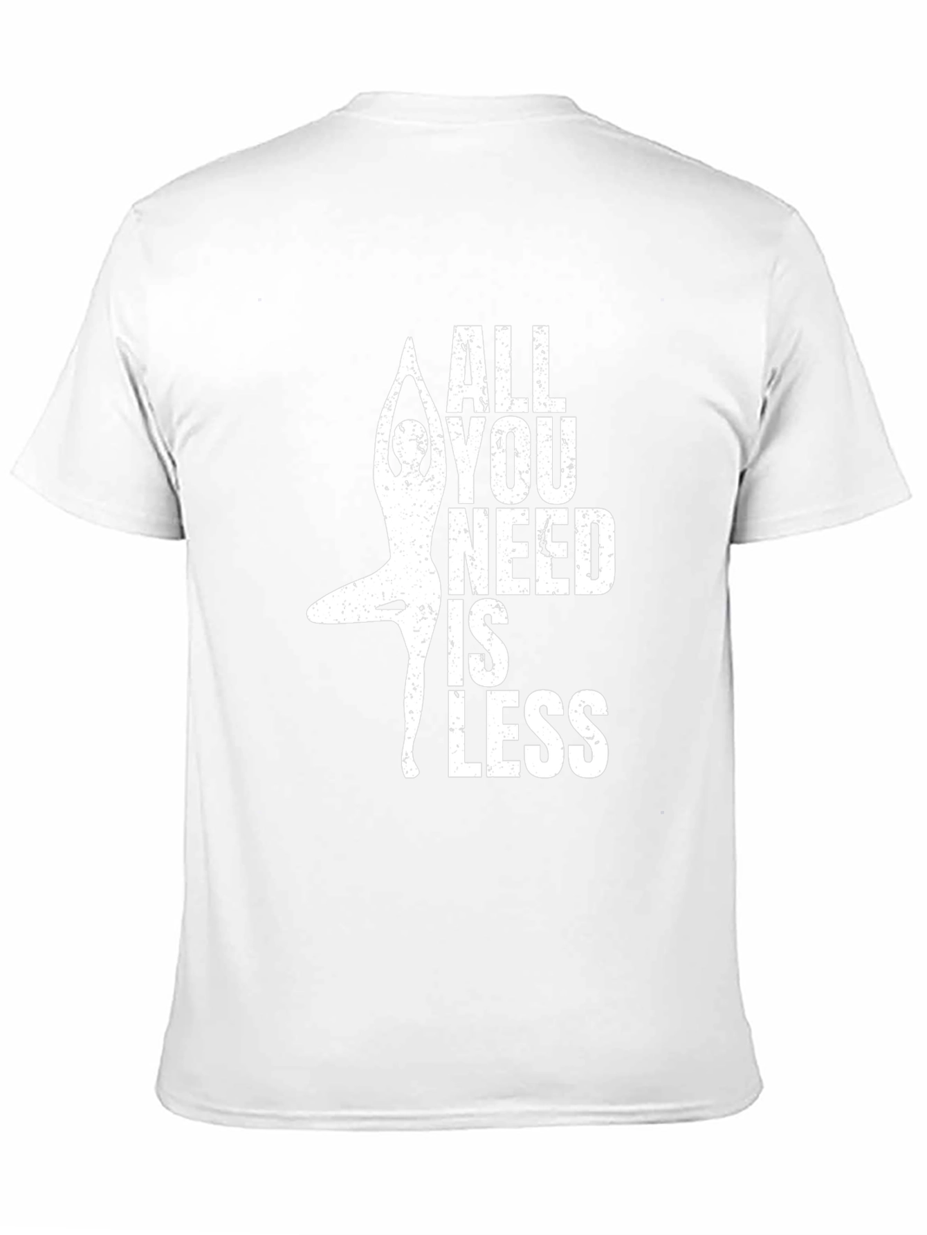 Yoga Lovers Tee: All You Need is Less T-Shirt