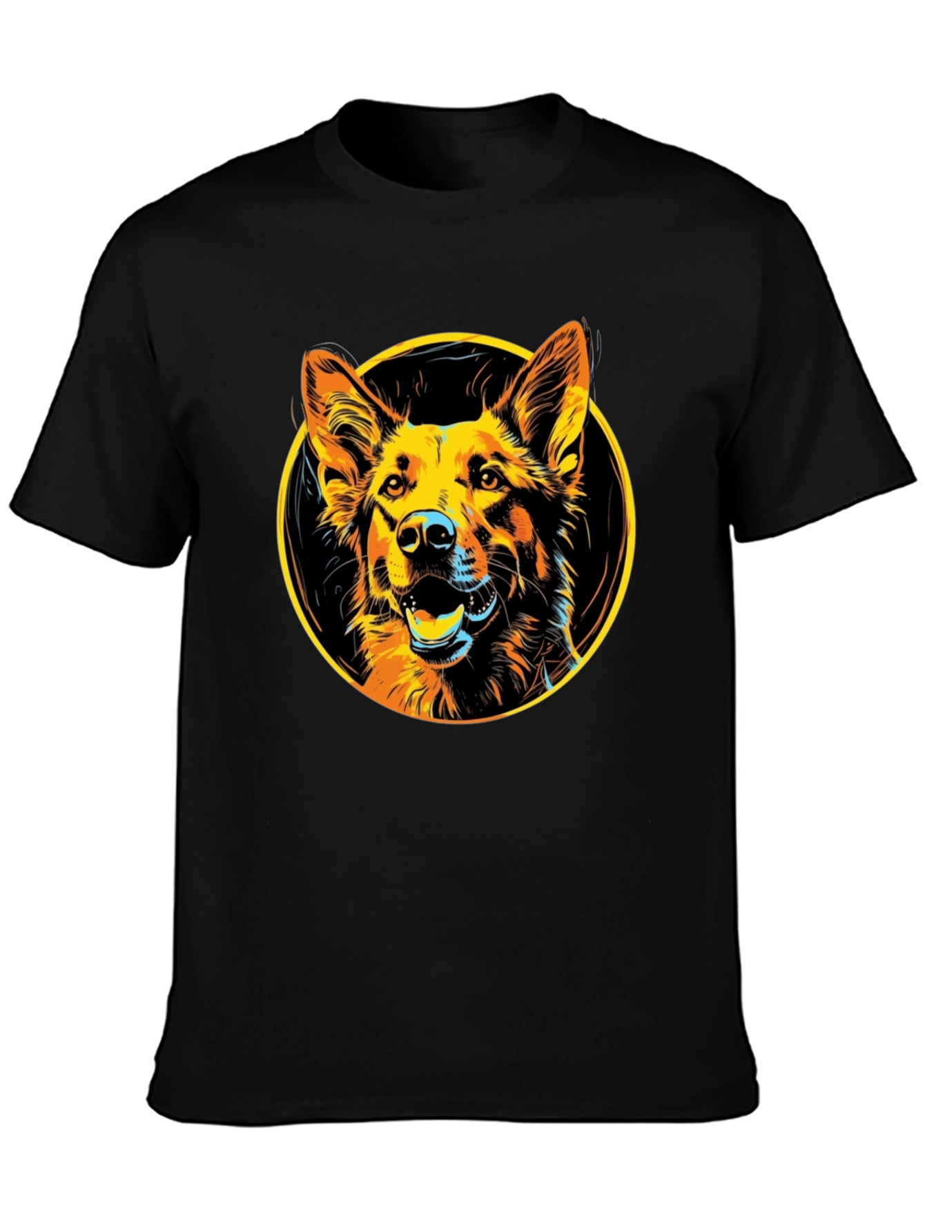 Dog Portrait T-Shirt - Graphic Tee