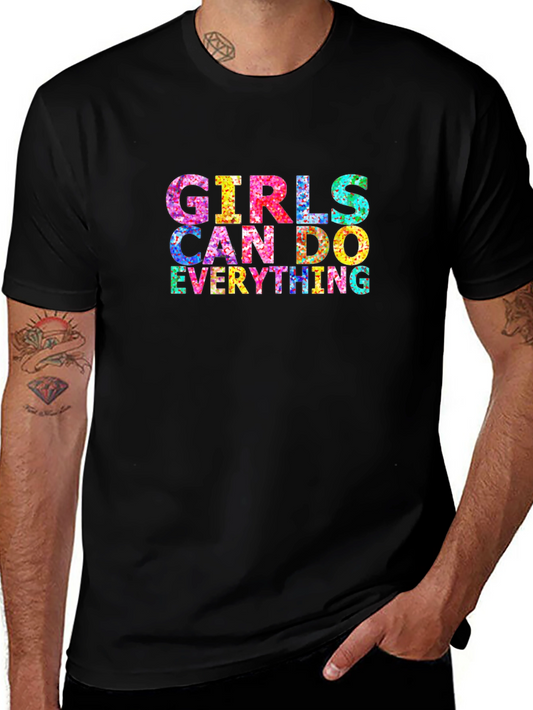 Girls Can Do Everything Graphic Tee
